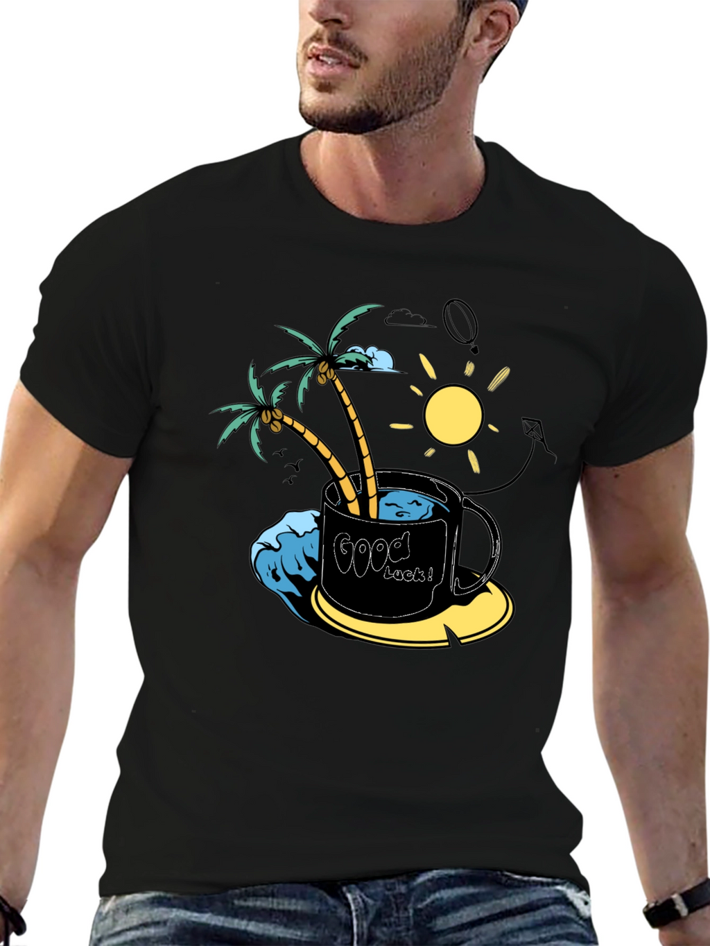 Tropical Good Luck T-Shirt