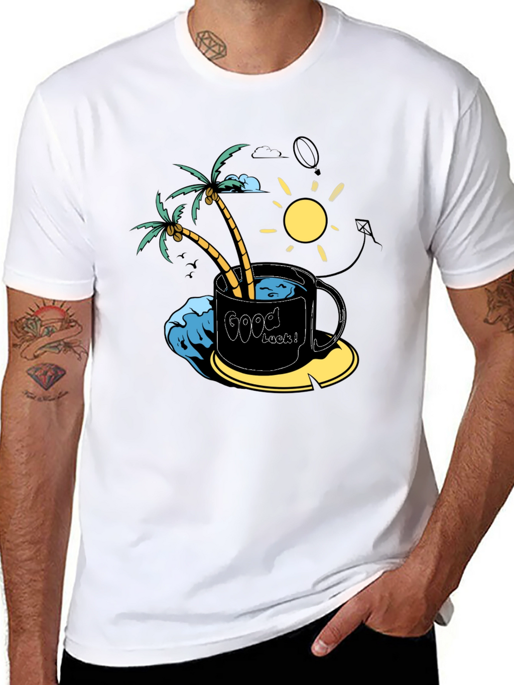 Tropical Good Luck T-Shirt
