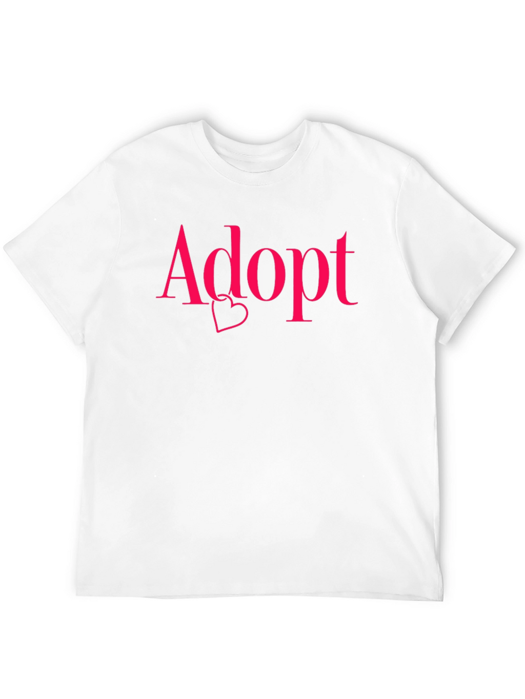 Adopt with Heart Graphic Tee
