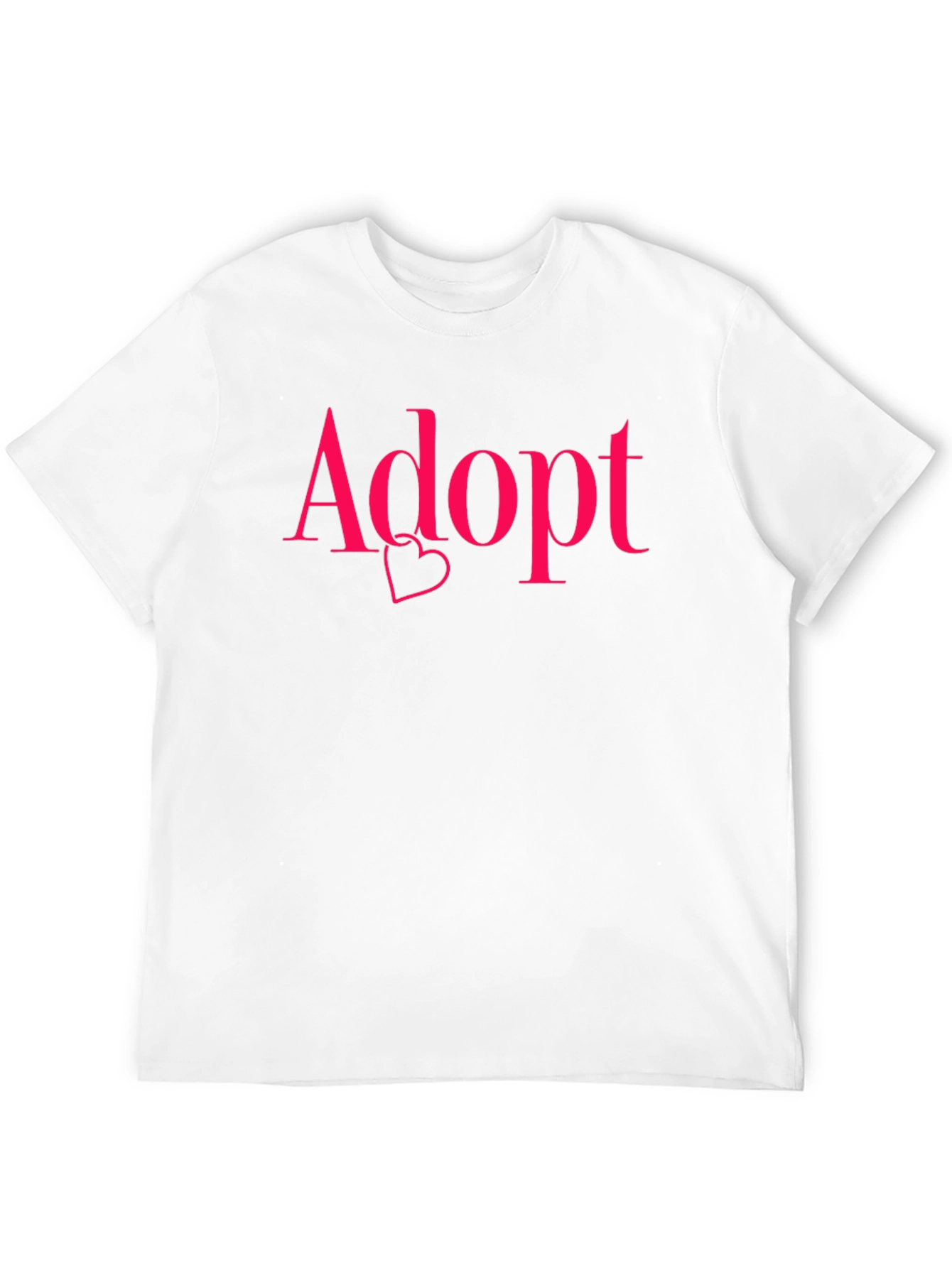 Adopt with Heart Graphic Tee