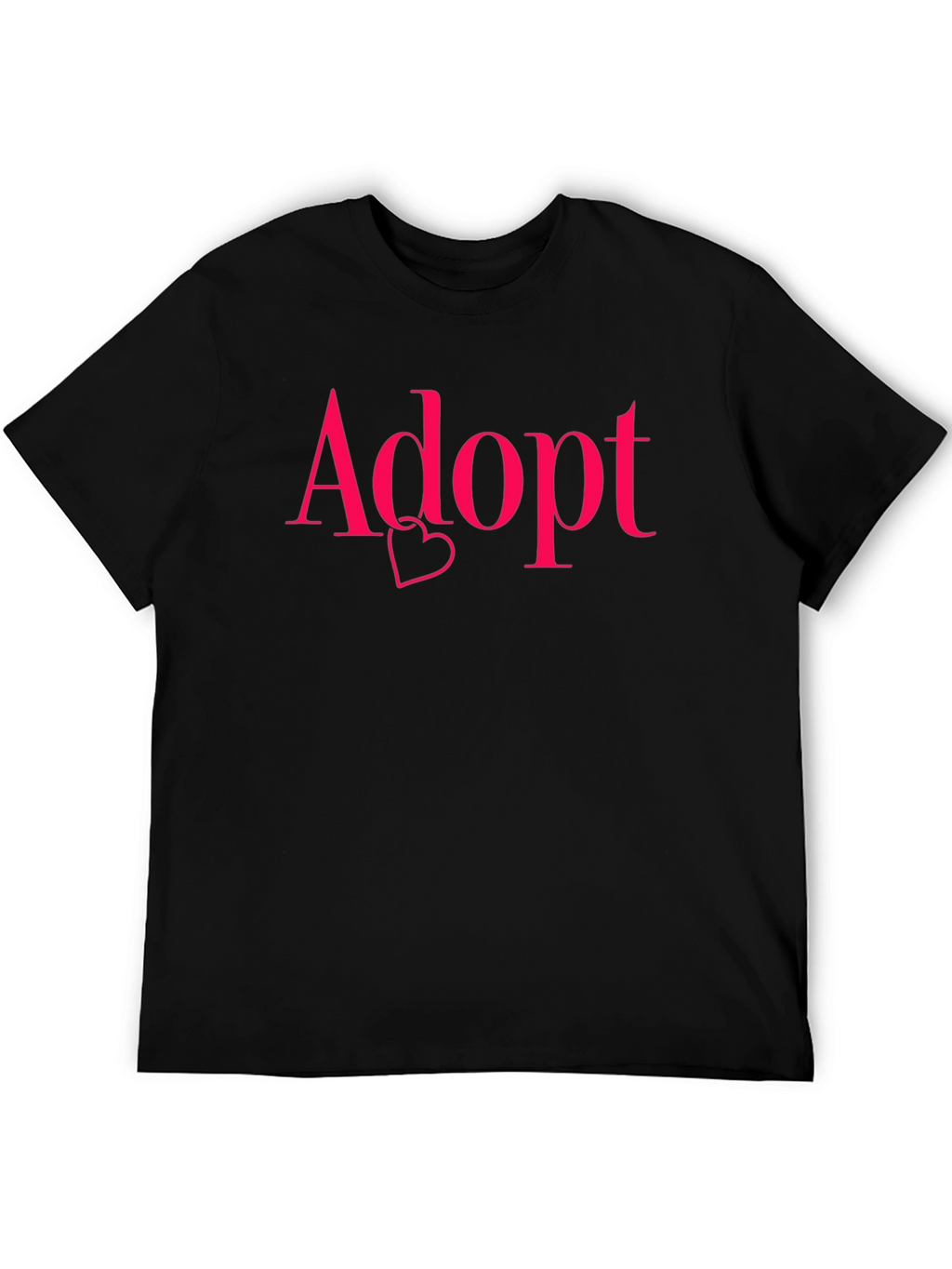 Adopt with Heart Graphic Tee