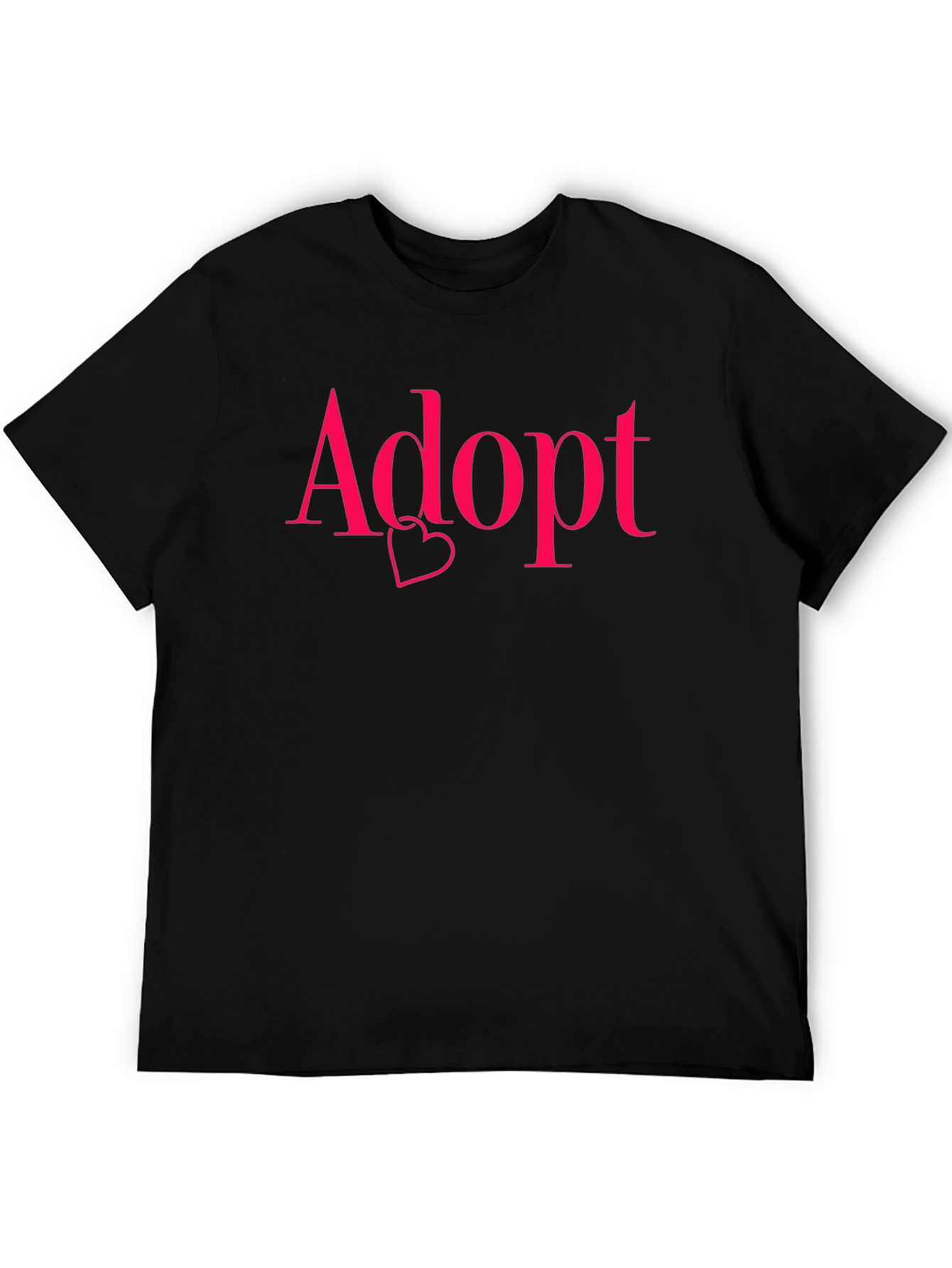 Adopt with Heart Graphic Tee