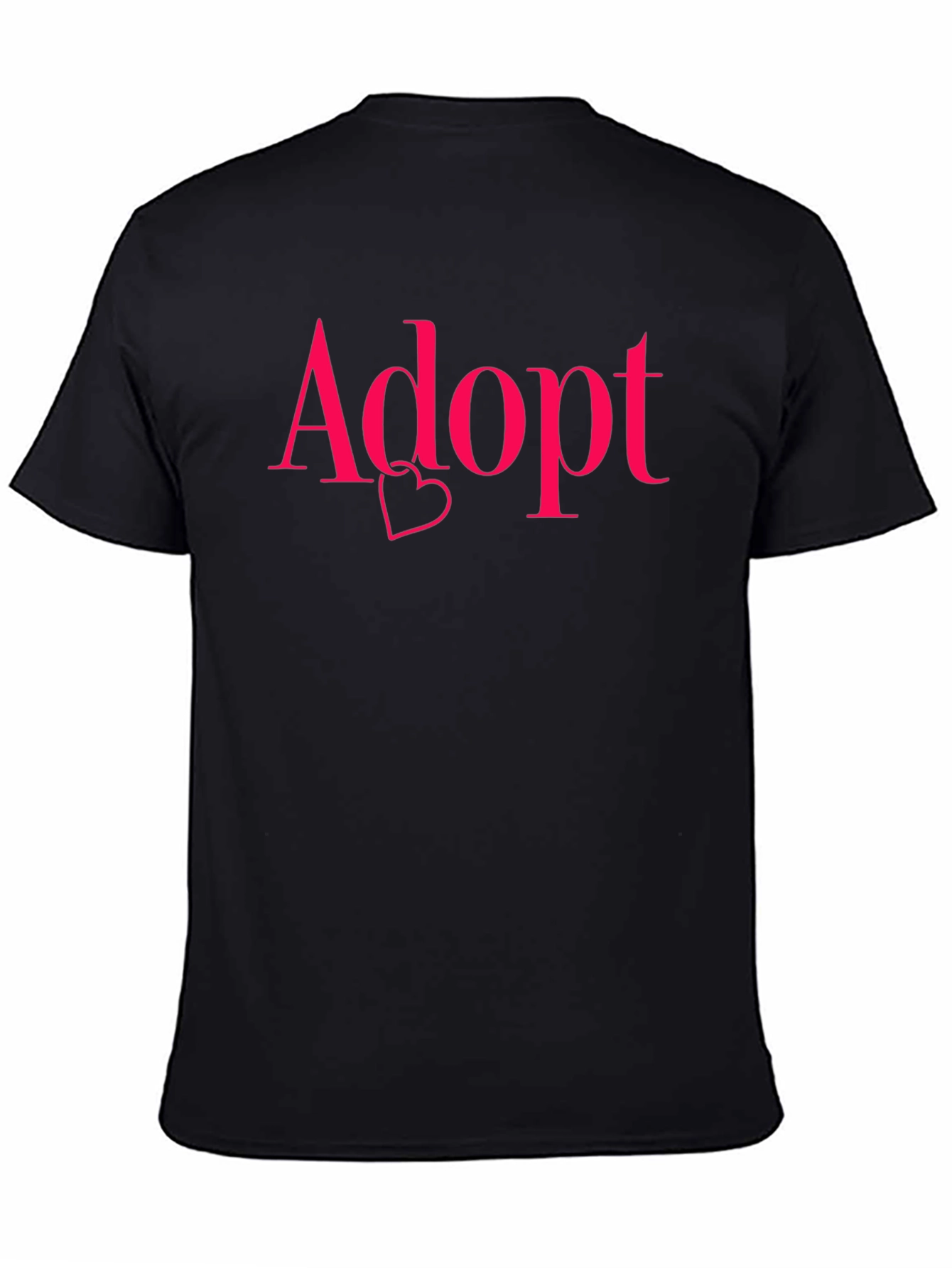 Adopt with Heart Graphic Tee