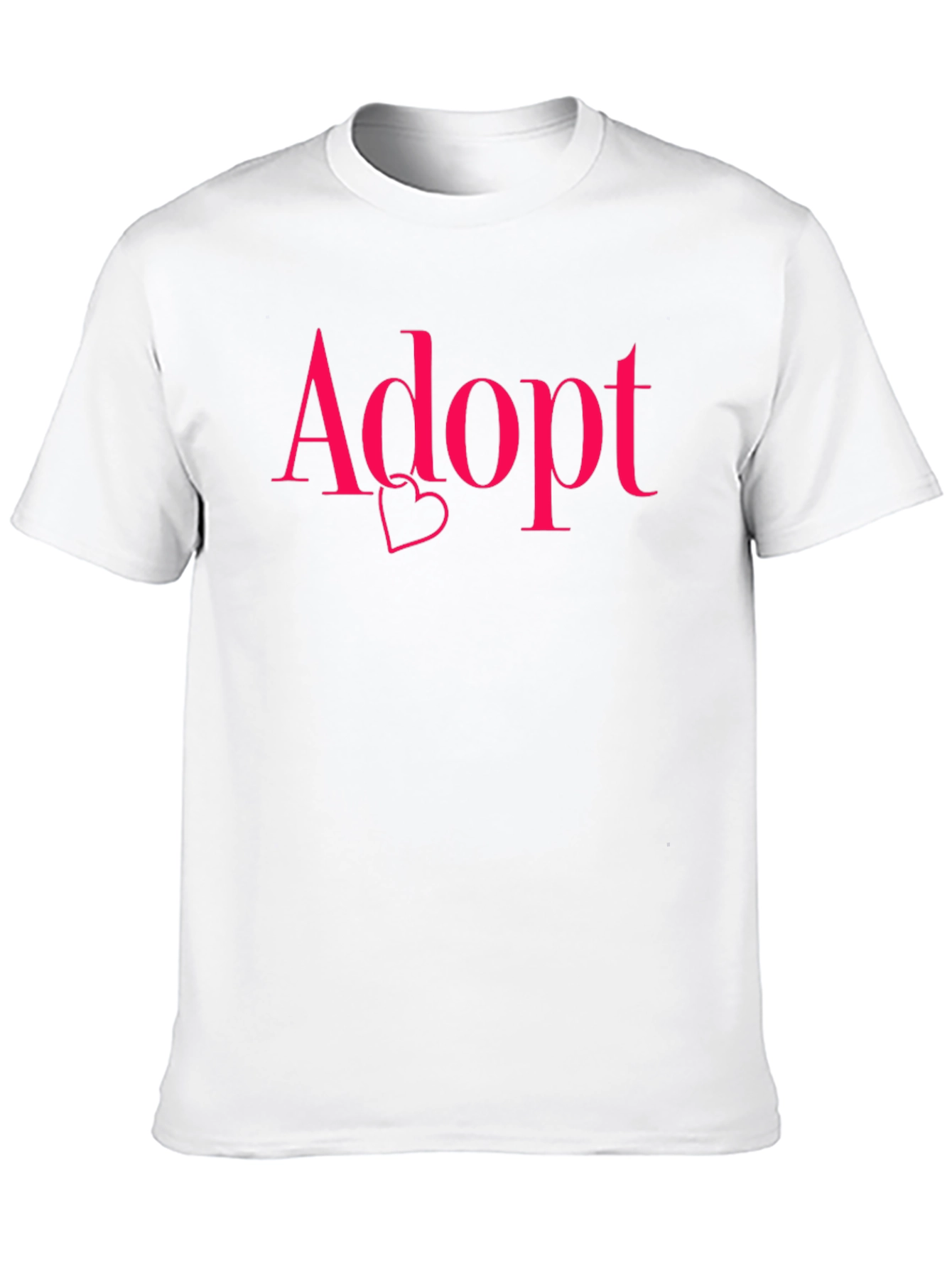 Adopt with Heart Graphic Tee