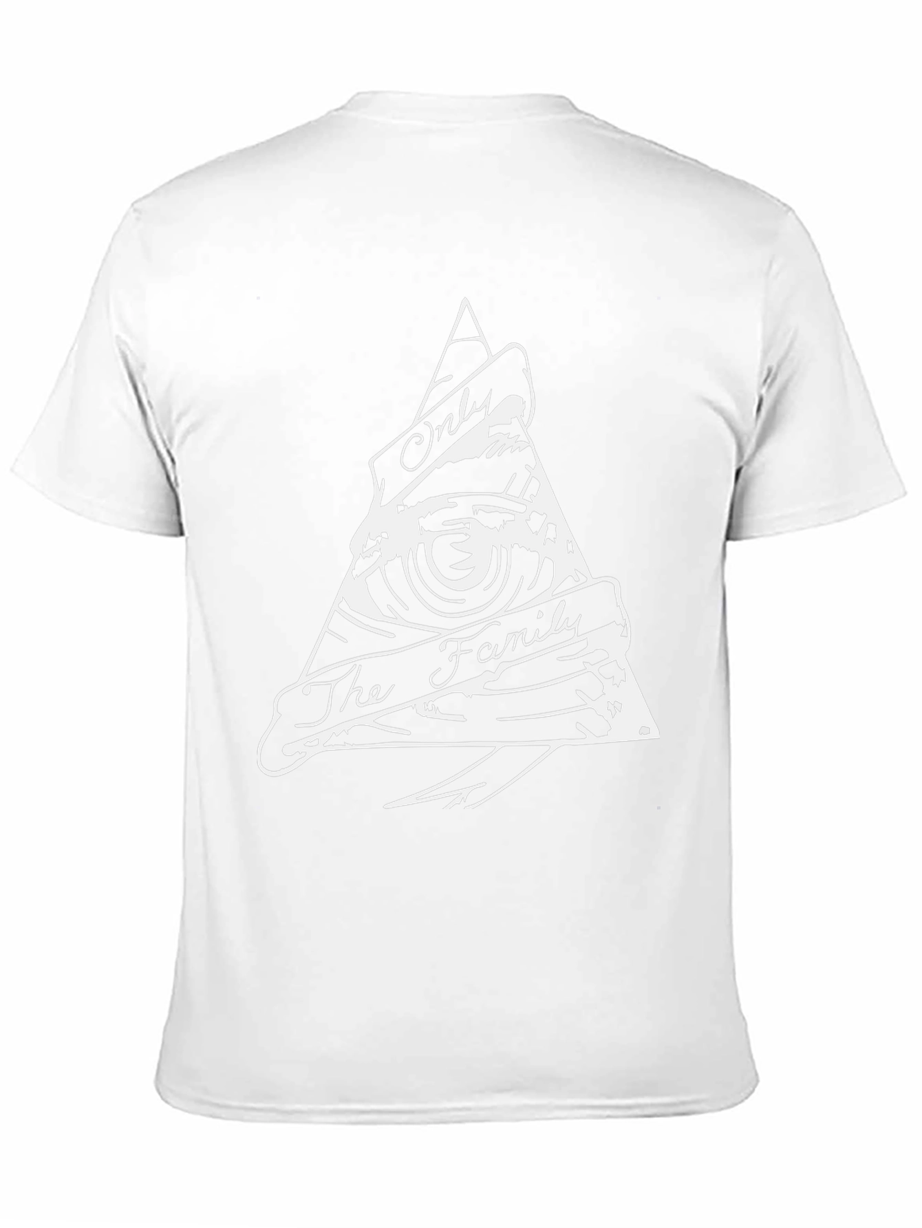 Illuminati Eye Triangle Black T-Shirt