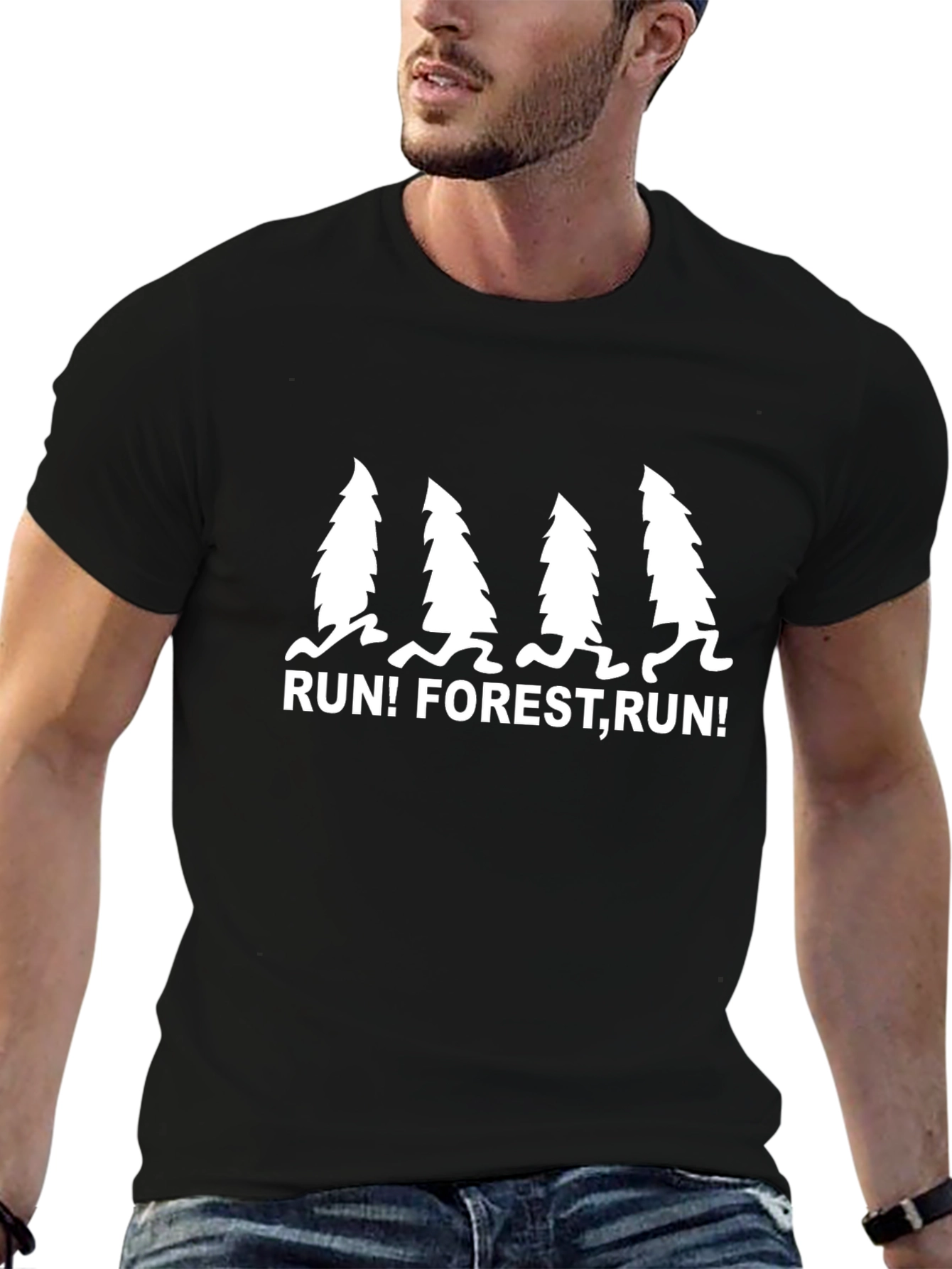 Run Forest Run Graphic Tee