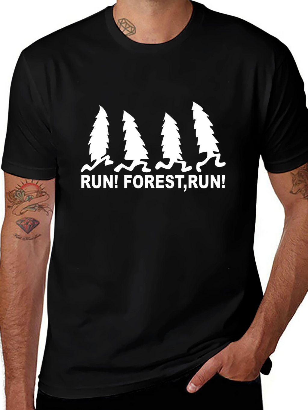 Run Forest Run Graphic Tee