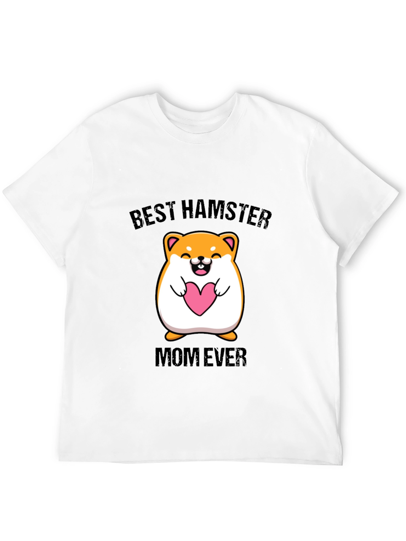 Best Hamster Mom Ever T-Shirt Cute Hamster Tee