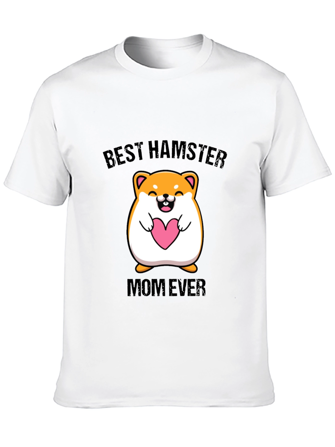 Best Hamster Mom Ever T-Shirt Cute Hamster Tee