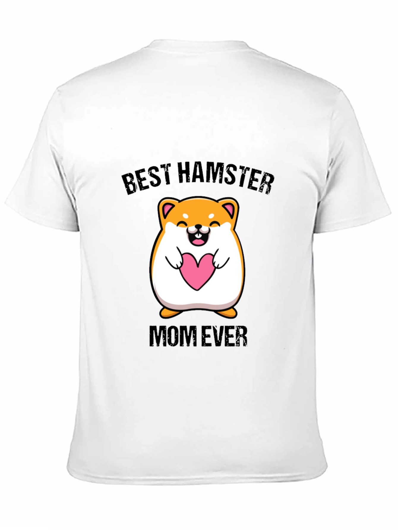 Best Hamster Mom Ever T-Shirt Cute Hamster Tee