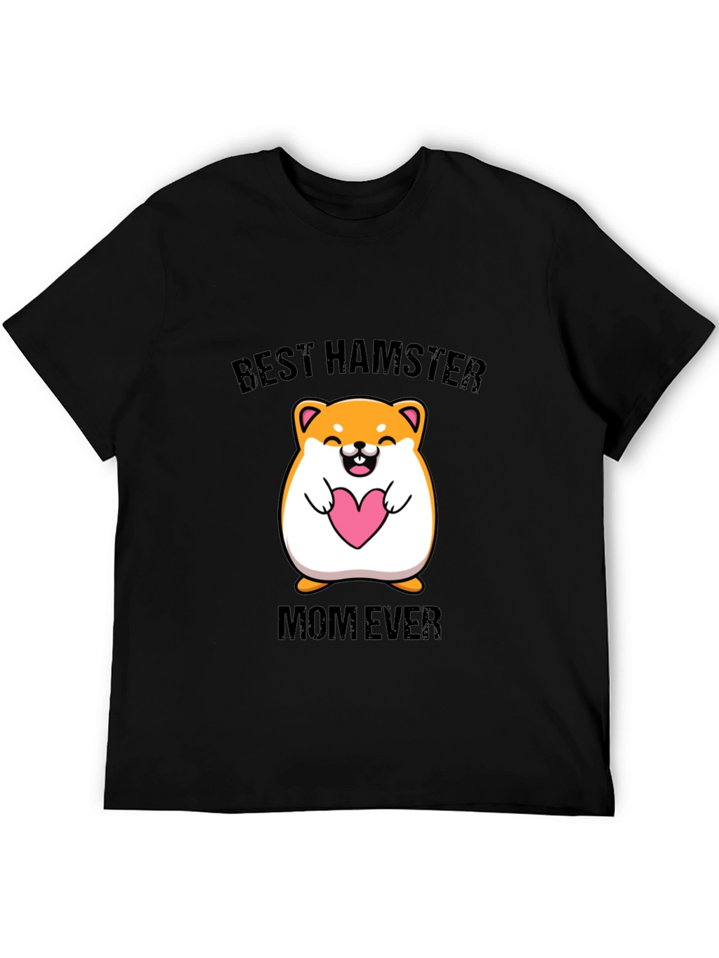 Best Hamster Mom Ever T-Shirt Cute Hamster Tee