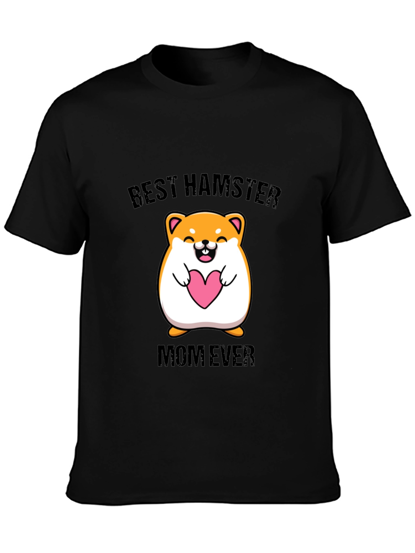 Best Hamster Mom Ever T-Shirt Cute Hamster Tee