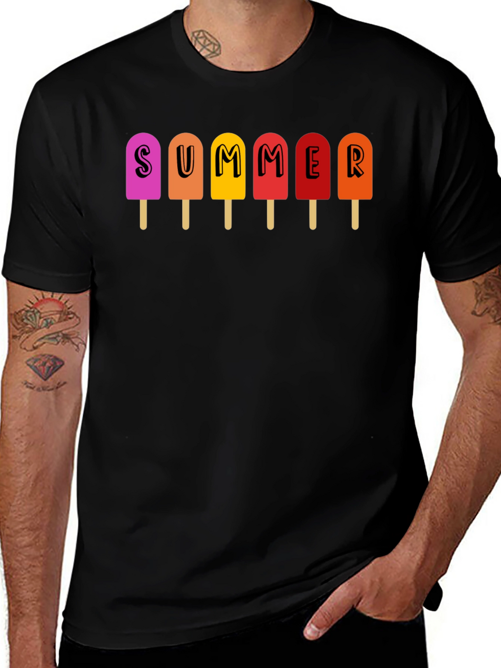 Summer Popsicle Graphic Tee