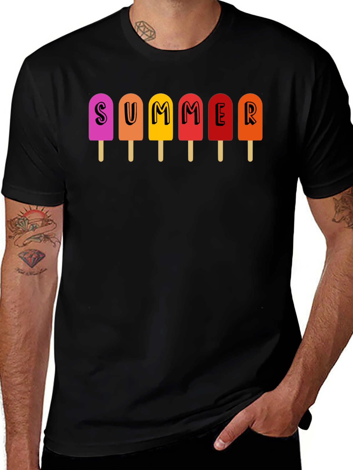 Summer Popsicle Graphic Tee