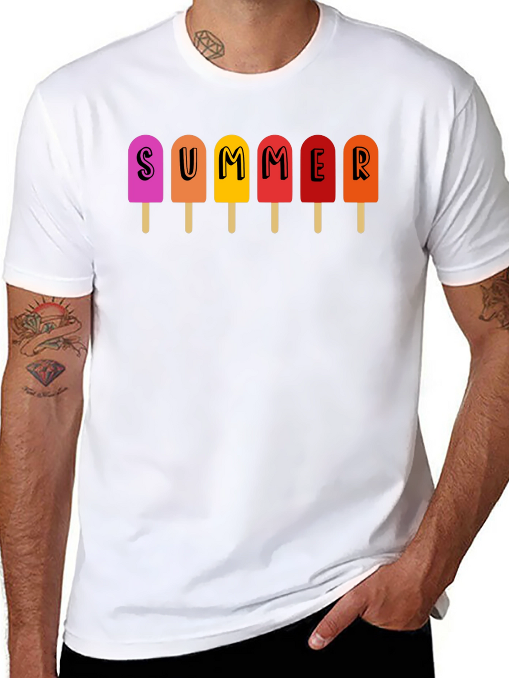Summer Popsicle Graphic Tee