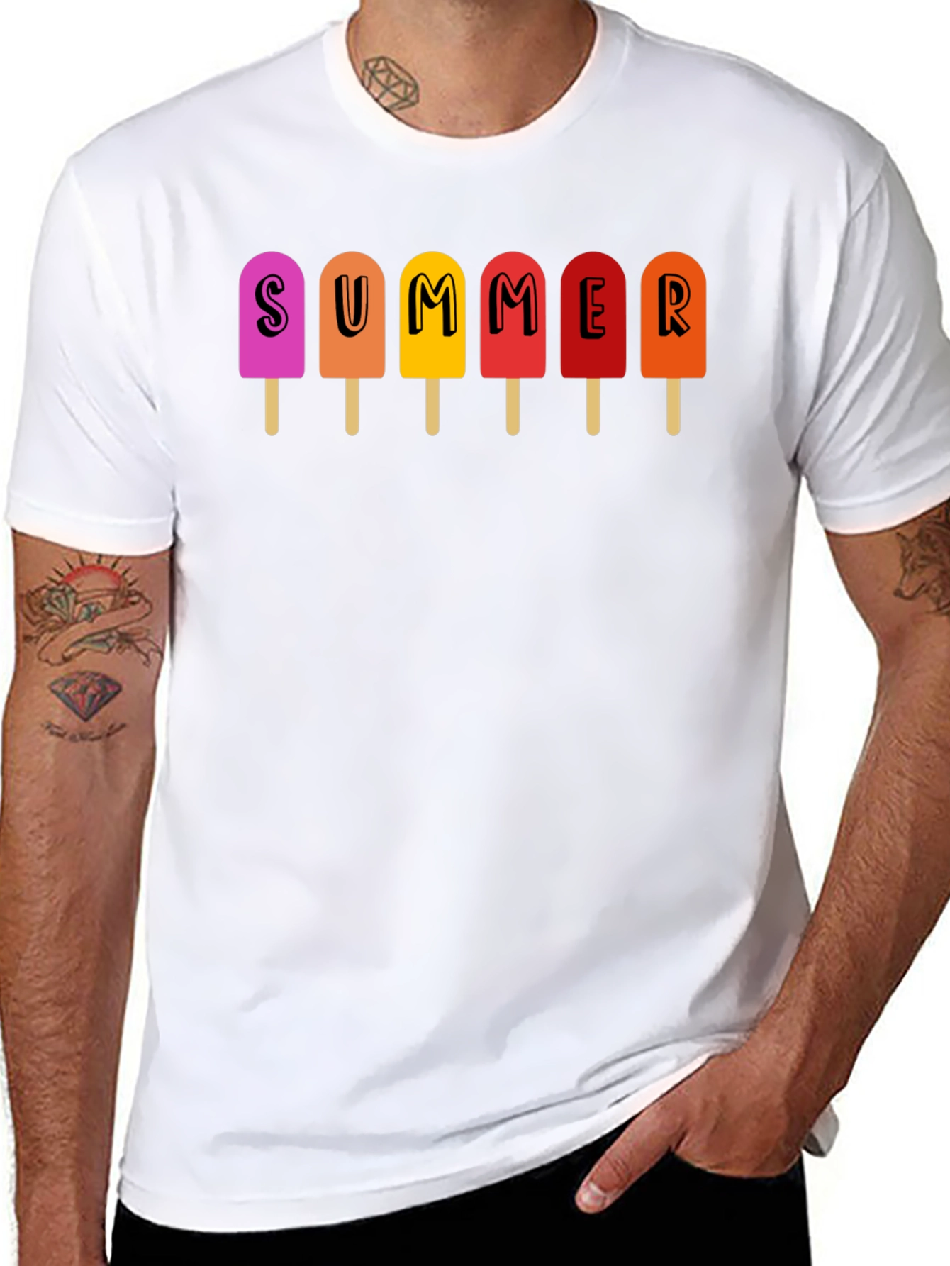 Summer Popsicle Graphic Tee