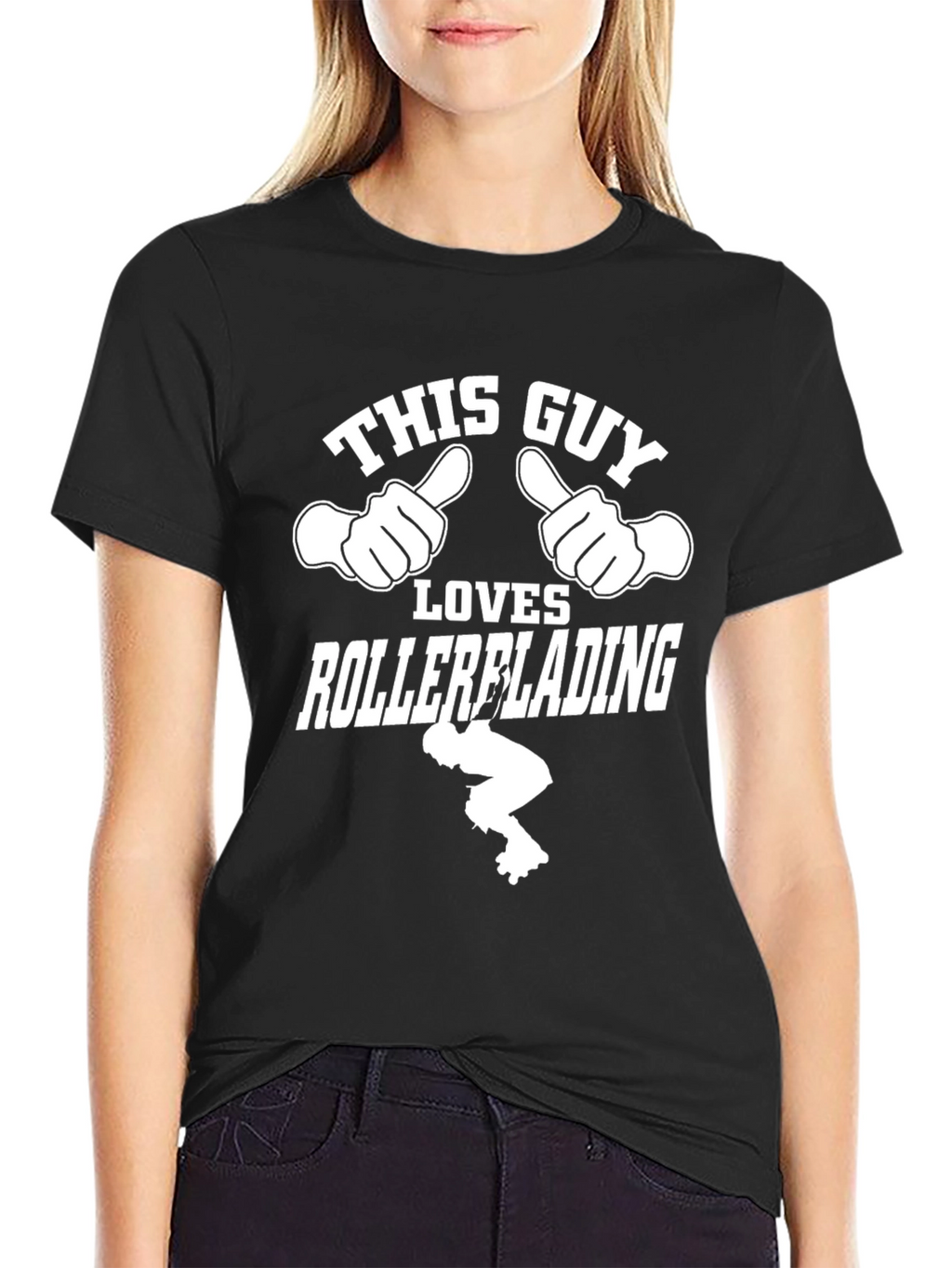 This Guy Loves Rollerblading T-Shirt