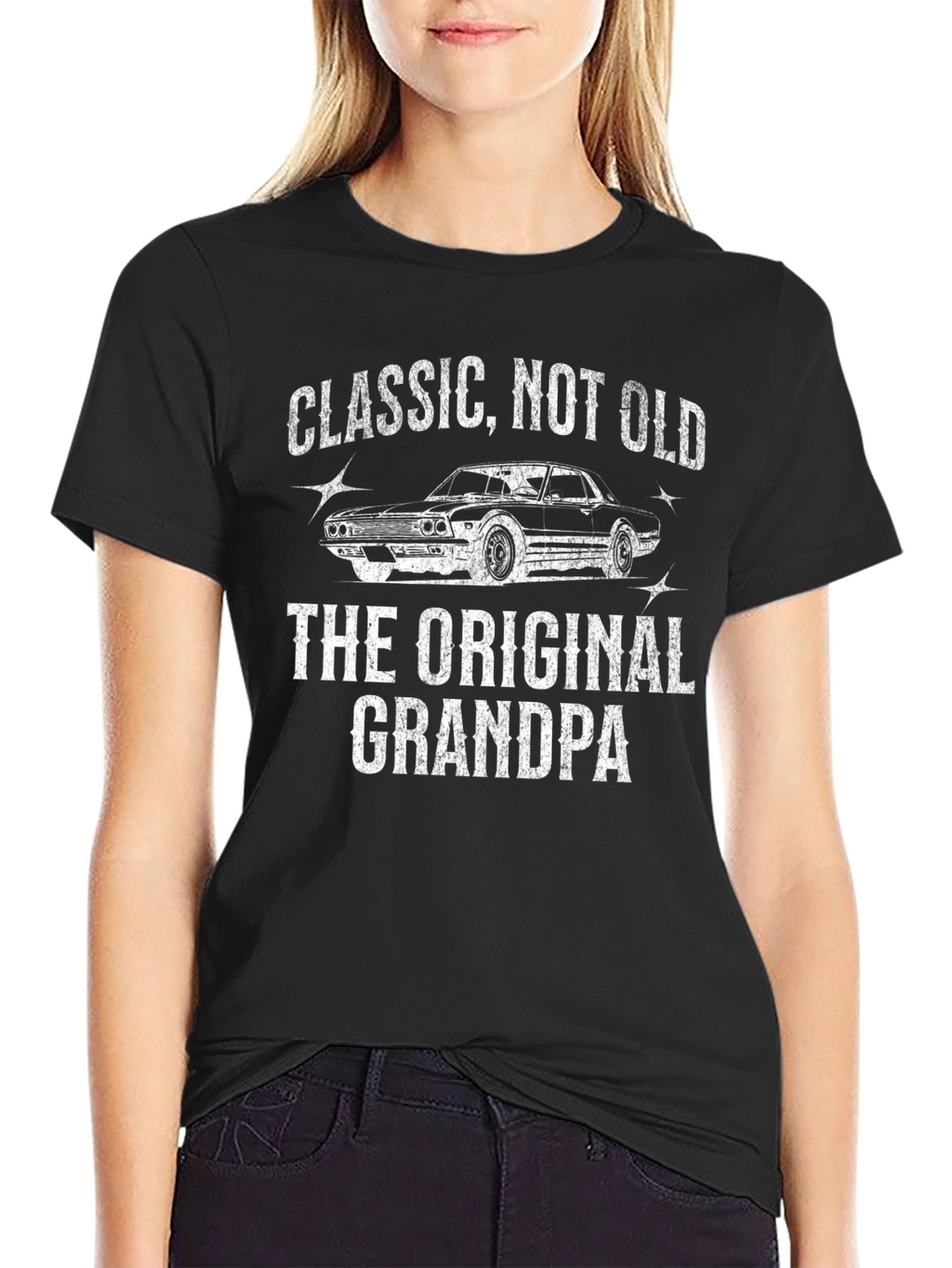 Classic Not Old Grandpa Graphic Tee