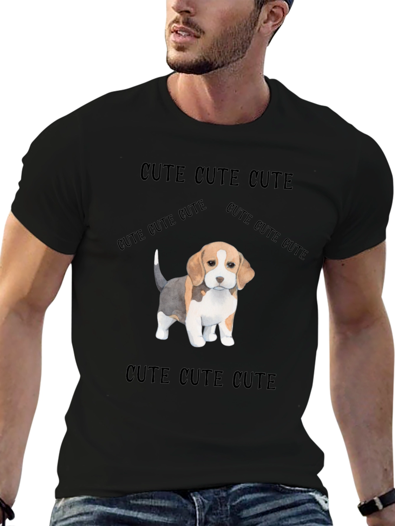 Cute Beagle Puppy T-Shirt - Adorable Dog Lover Tee