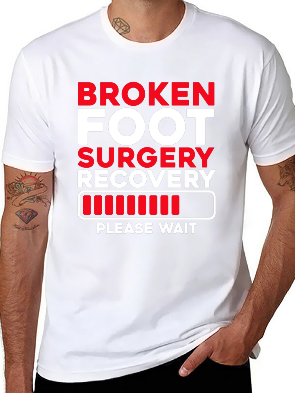 Broken Foot Surgery Recovery T-Shirt