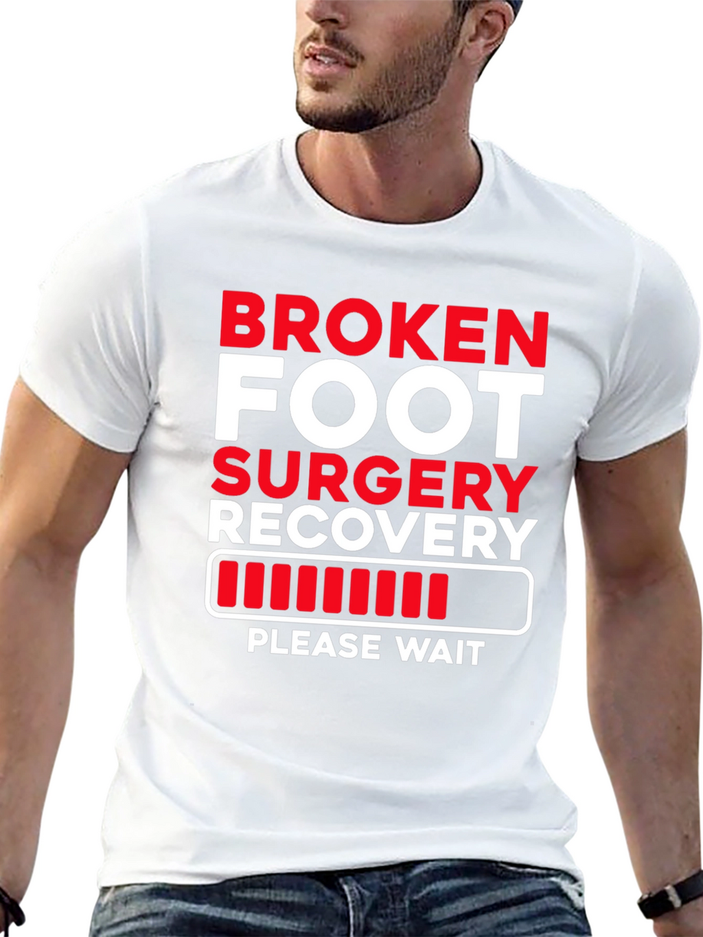 Broken Foot Surgery Recovery T-Shirt
