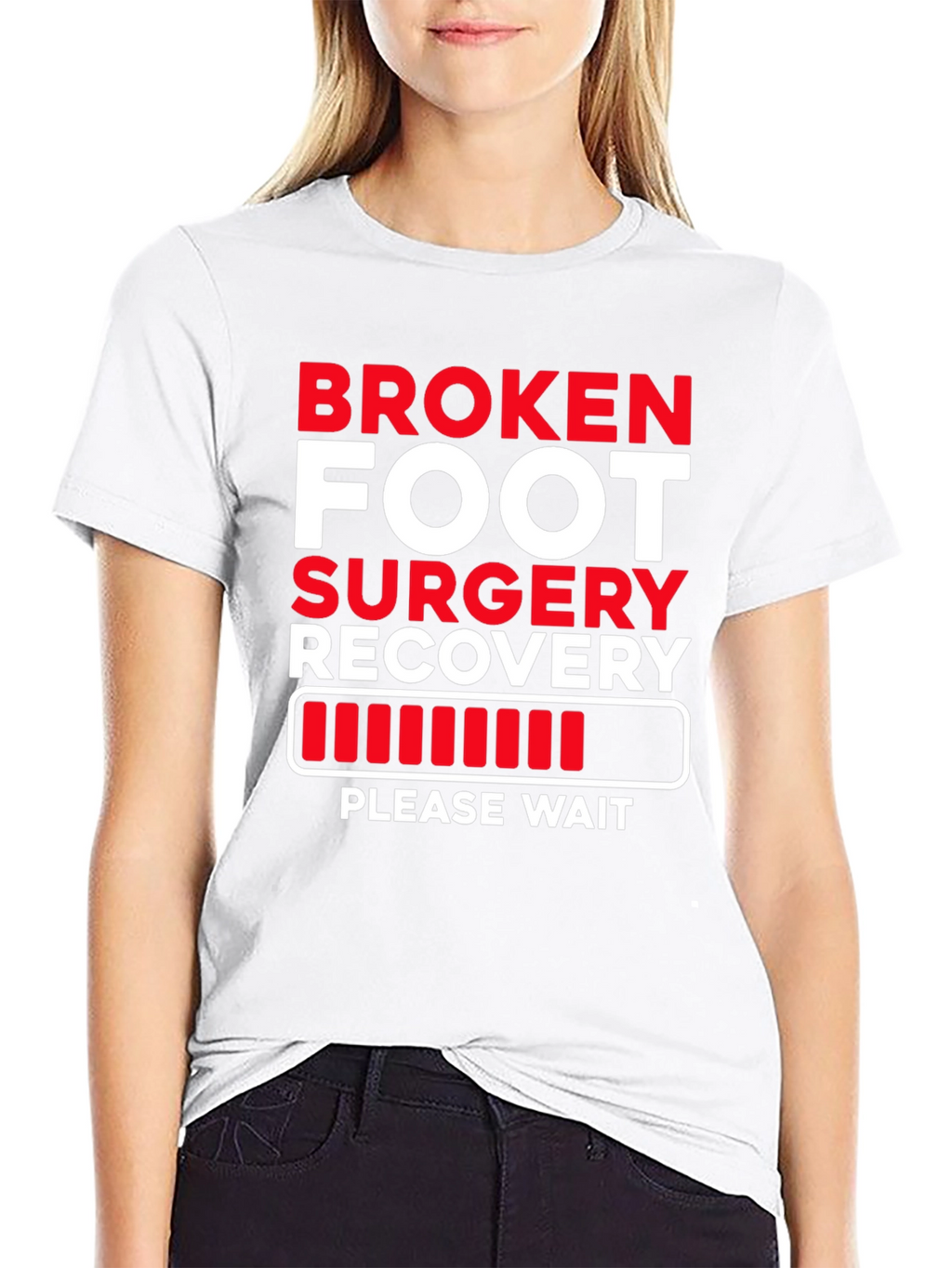 Broken Foot Surgery Recovery T-Shirt