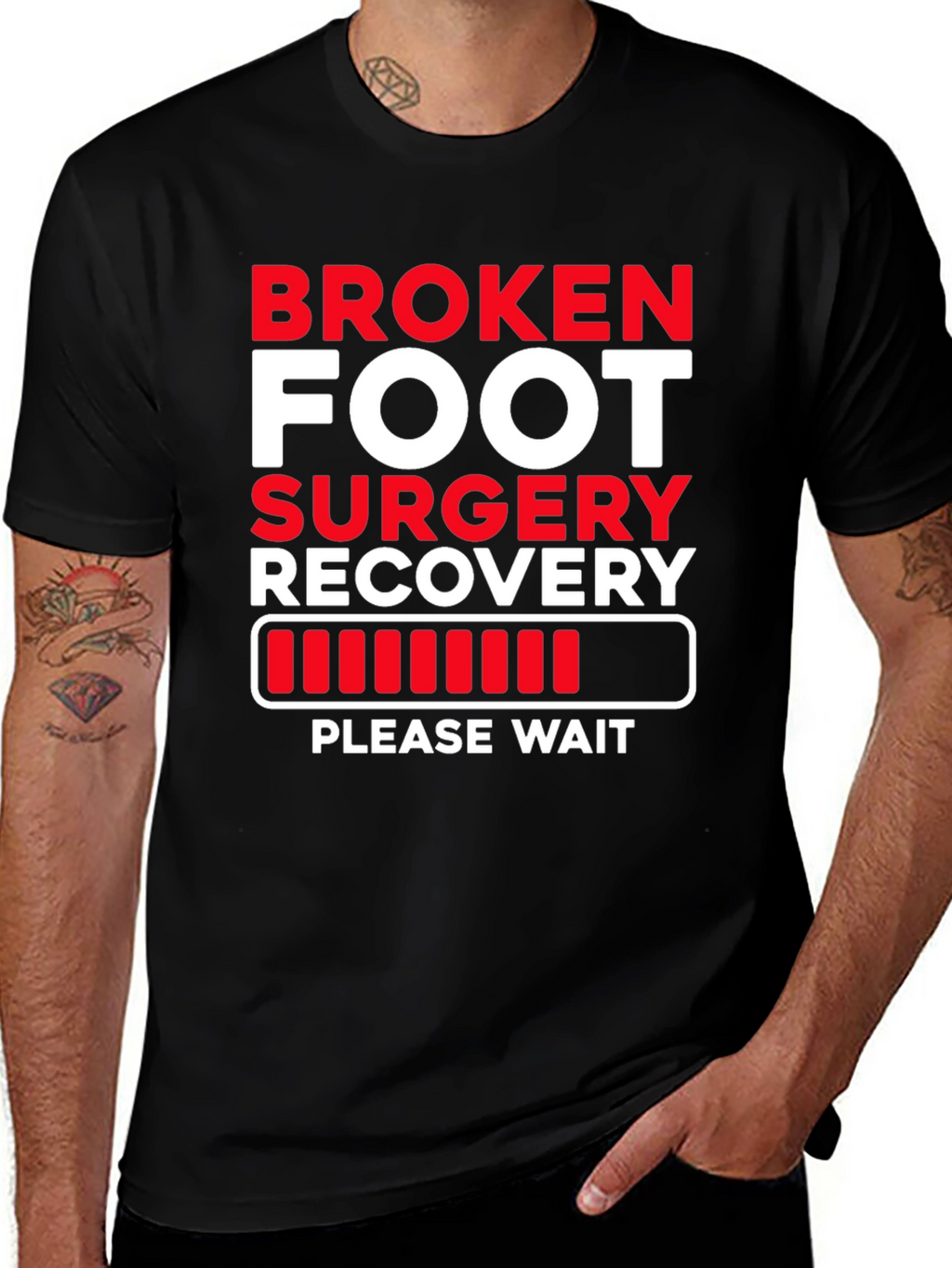 Broken Foot Surgery Recovery T-Shirt