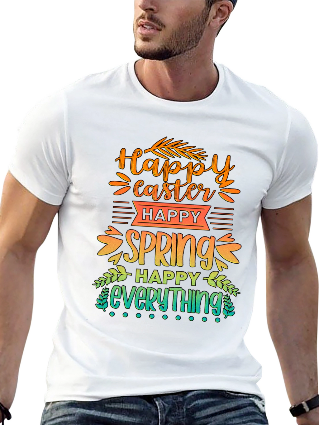 Happy Easter & Spring Graphic Tee
