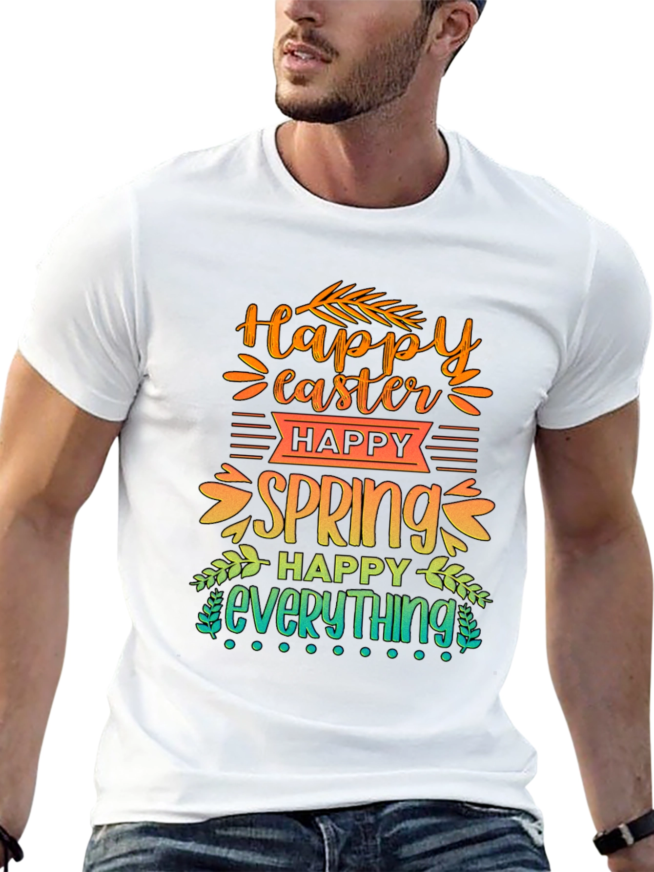 Happy Easter & Spring Graphic Tee