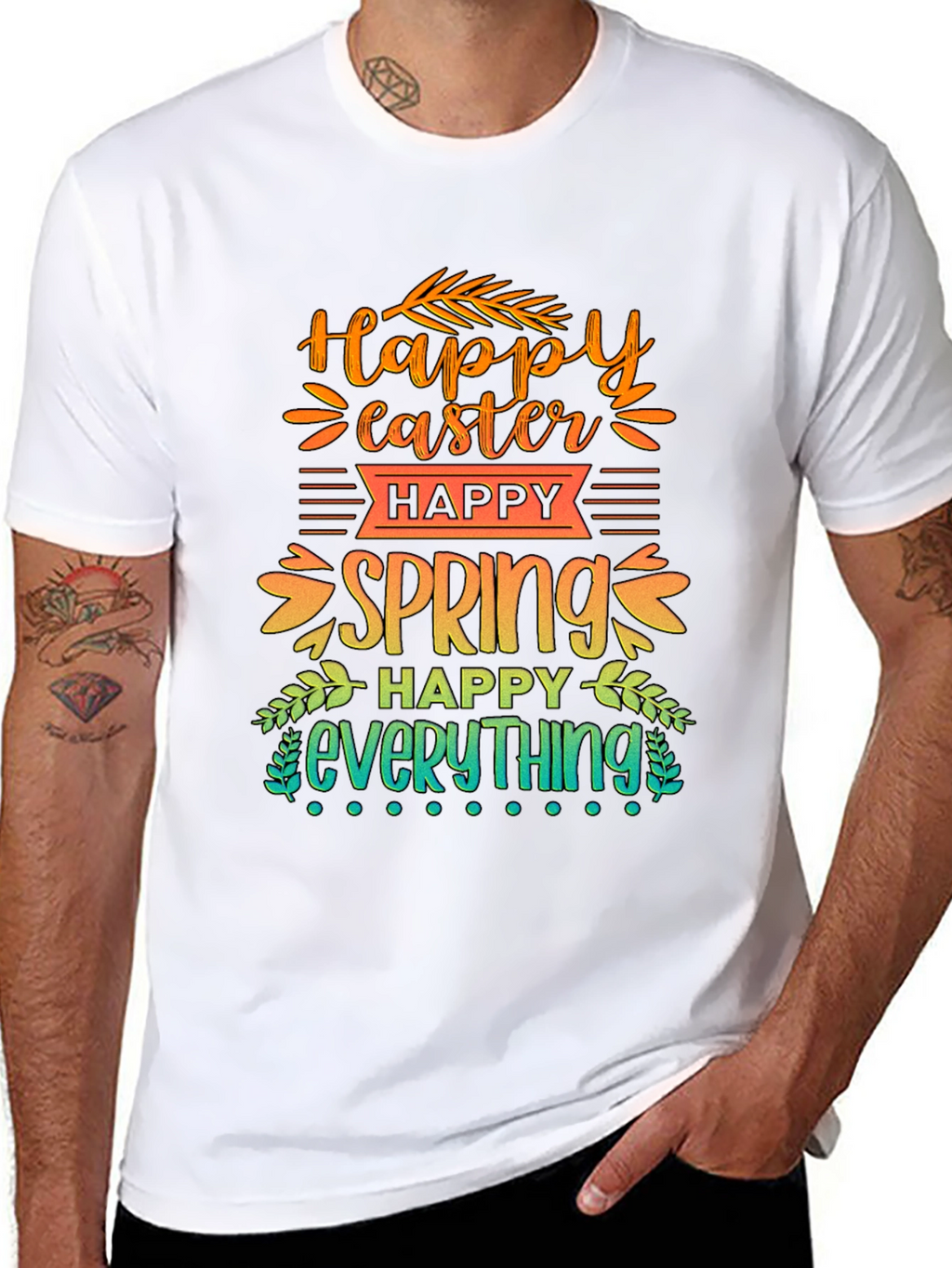 Happy Easter & Spring Graphic Tee
