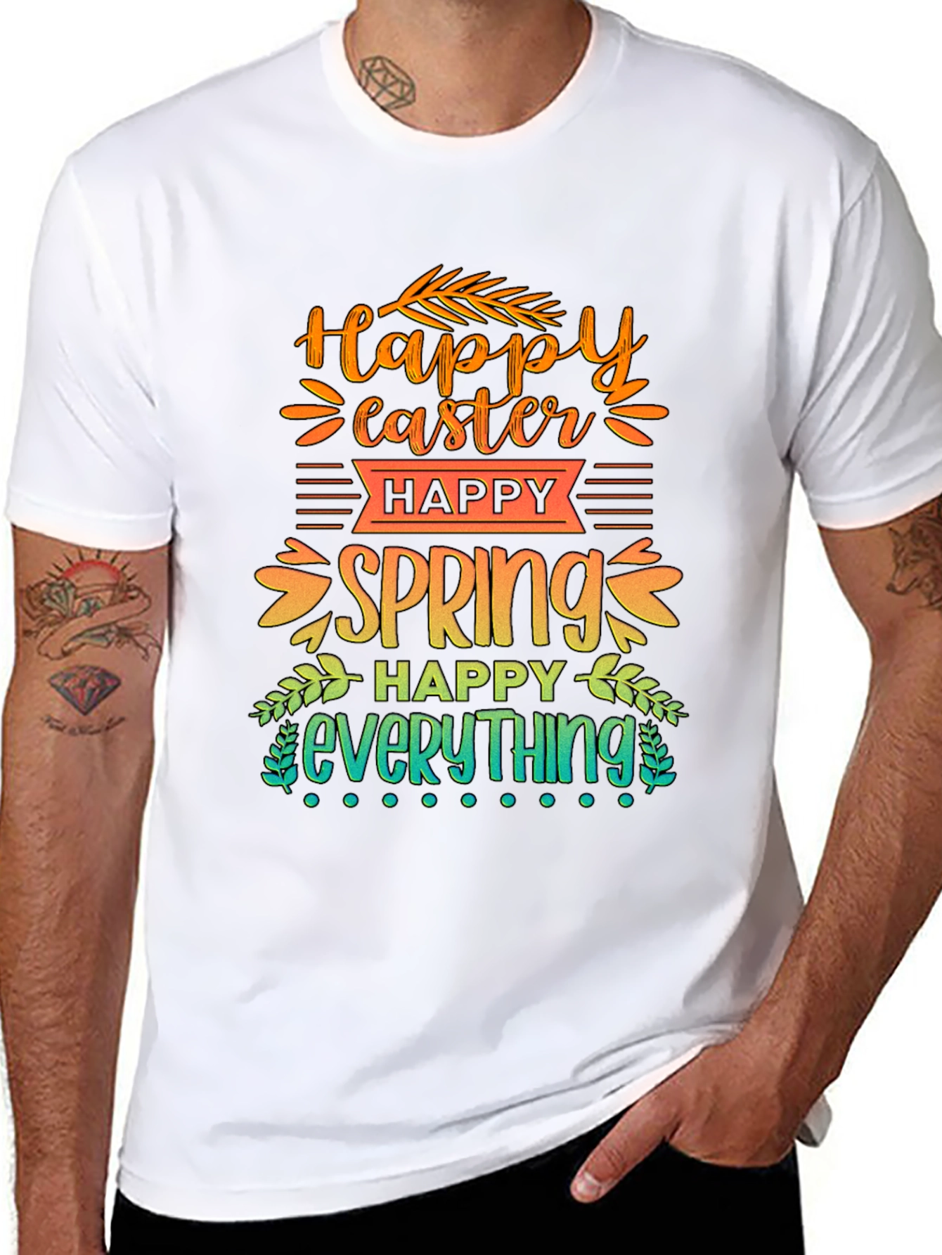 Happy Easter & Spring Graphic Tee