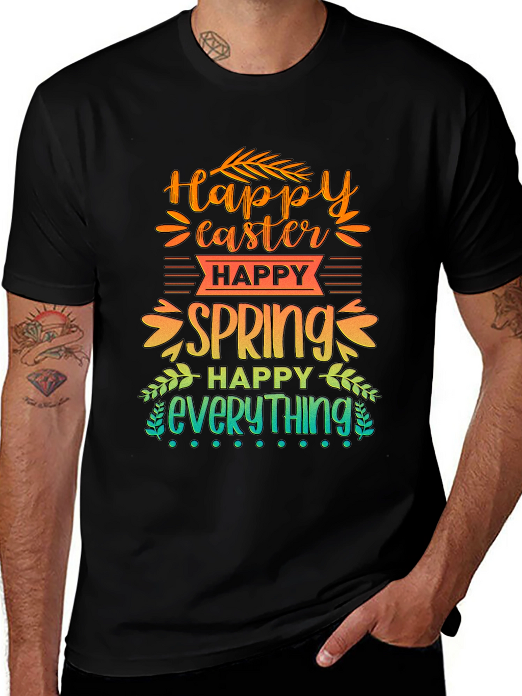 Happy Easter & Spring Graphic Tee