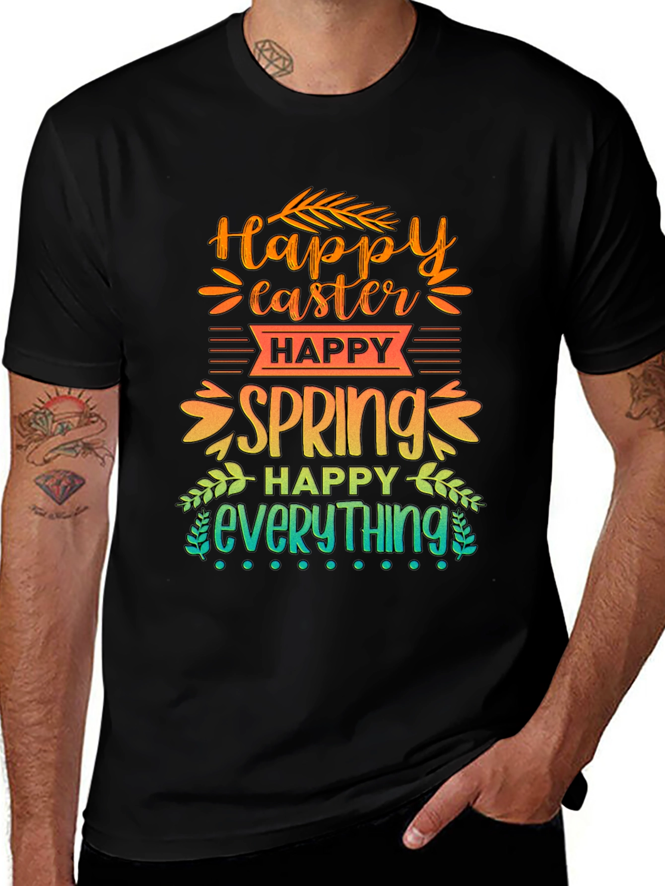 Happy Easter & Spring Graphic Tee