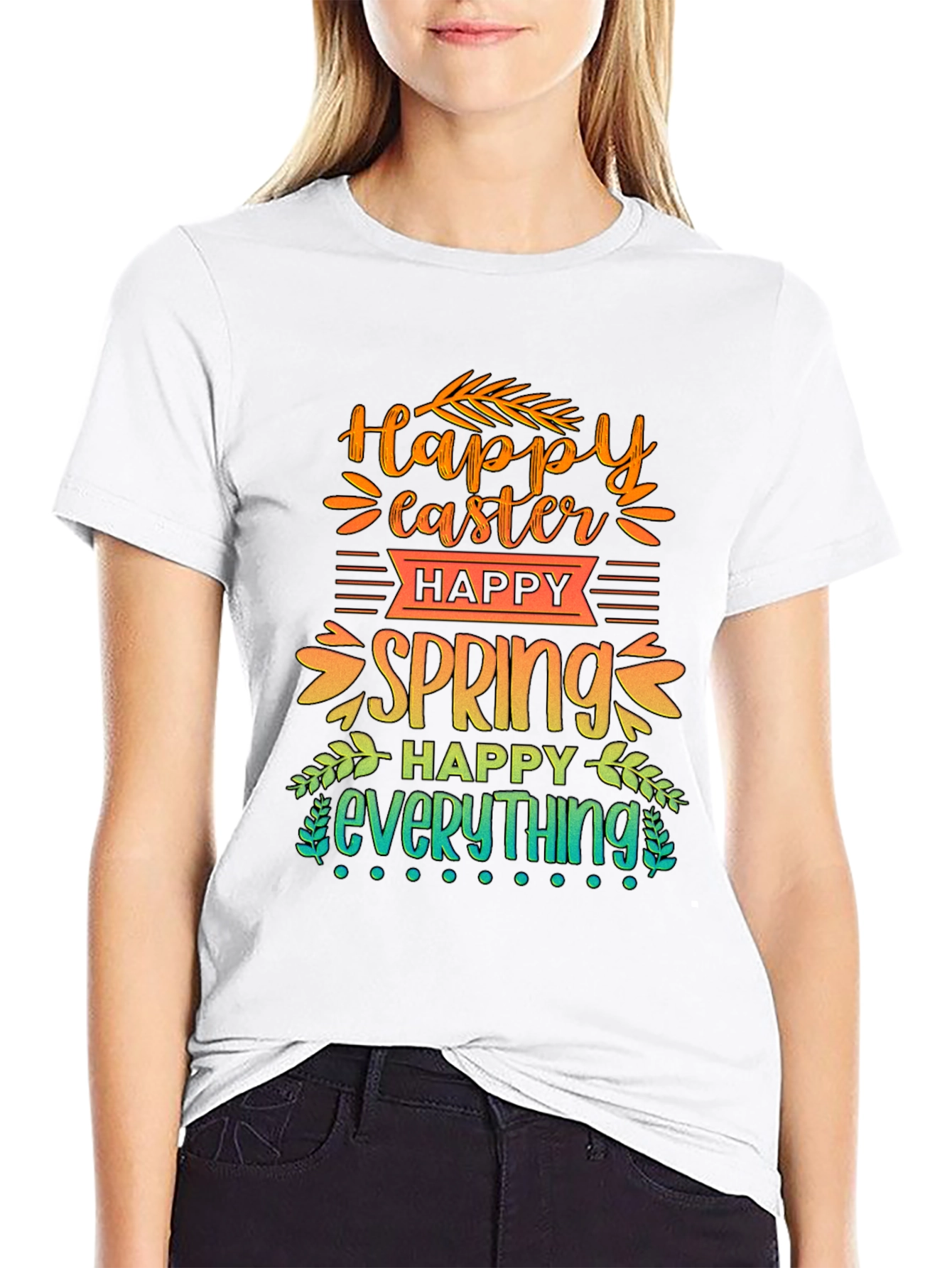 Happy Easter & Spring Graphic Tee