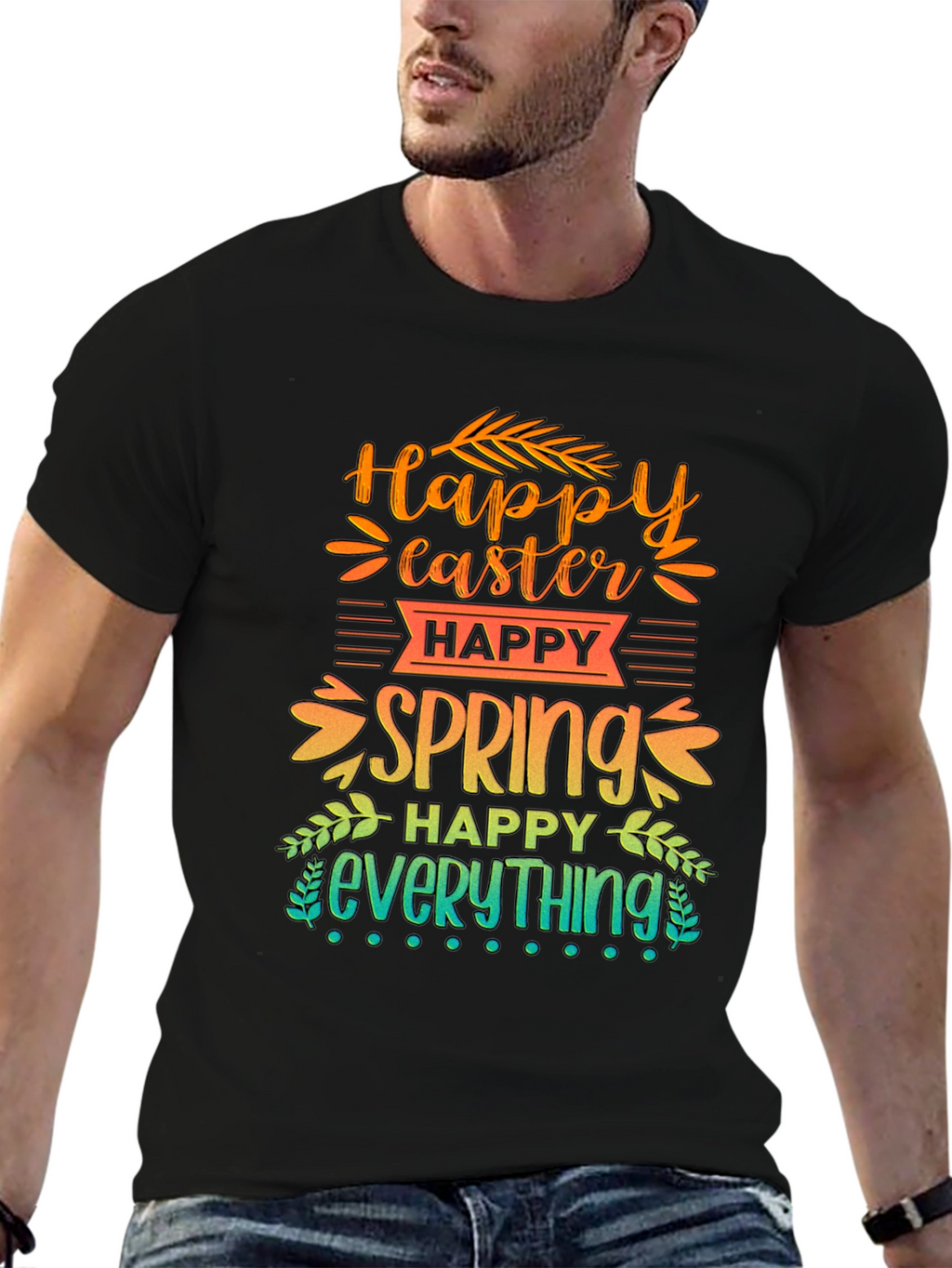Happy Easter & Spring Graphic Tee