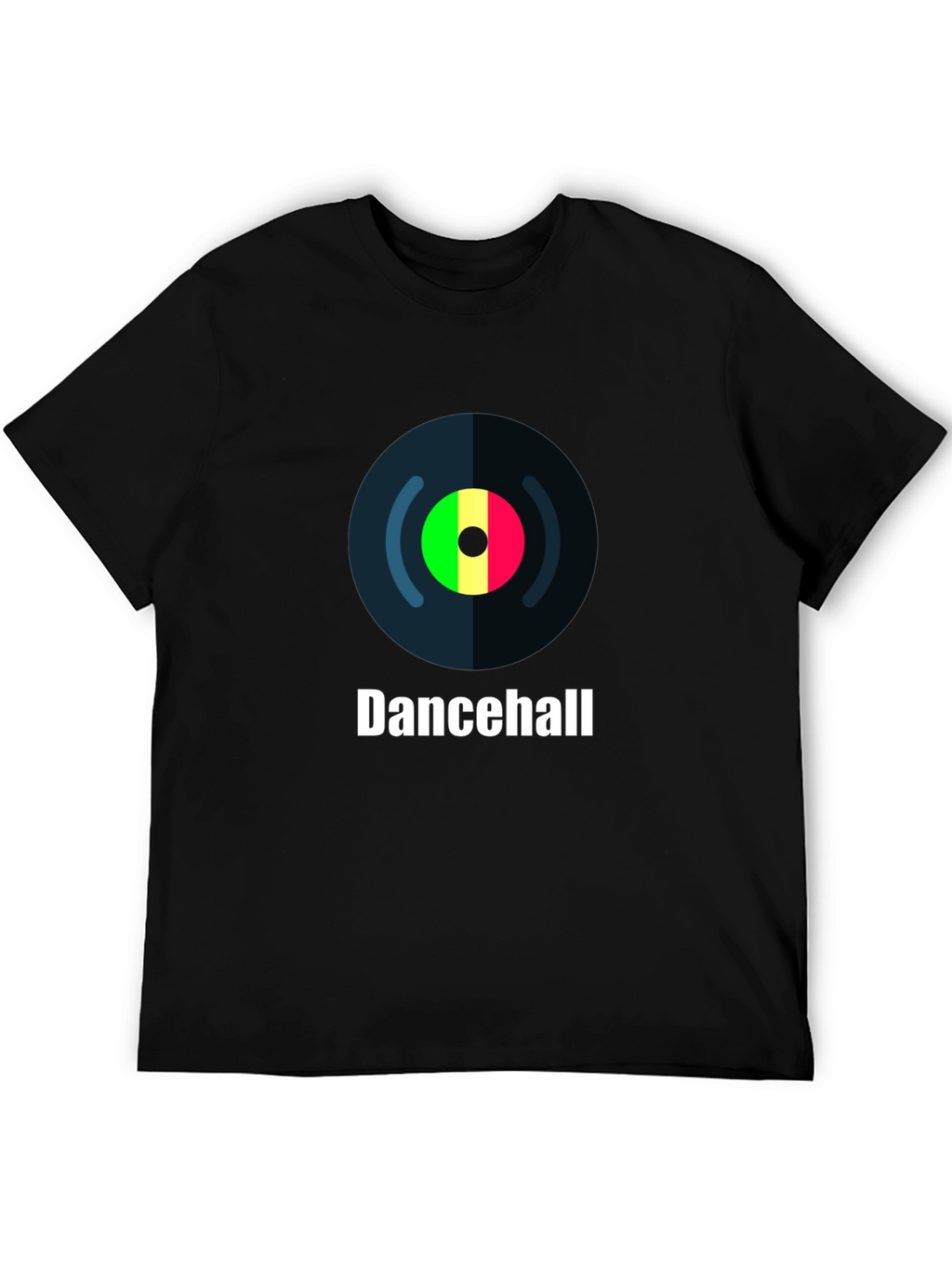 Dancehall Record Graphic T-Shirt