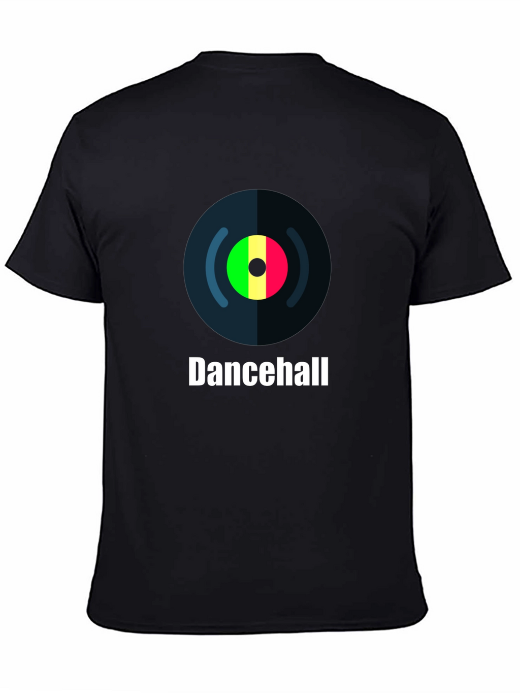 Dancehall Record Graphic T-Shirt
