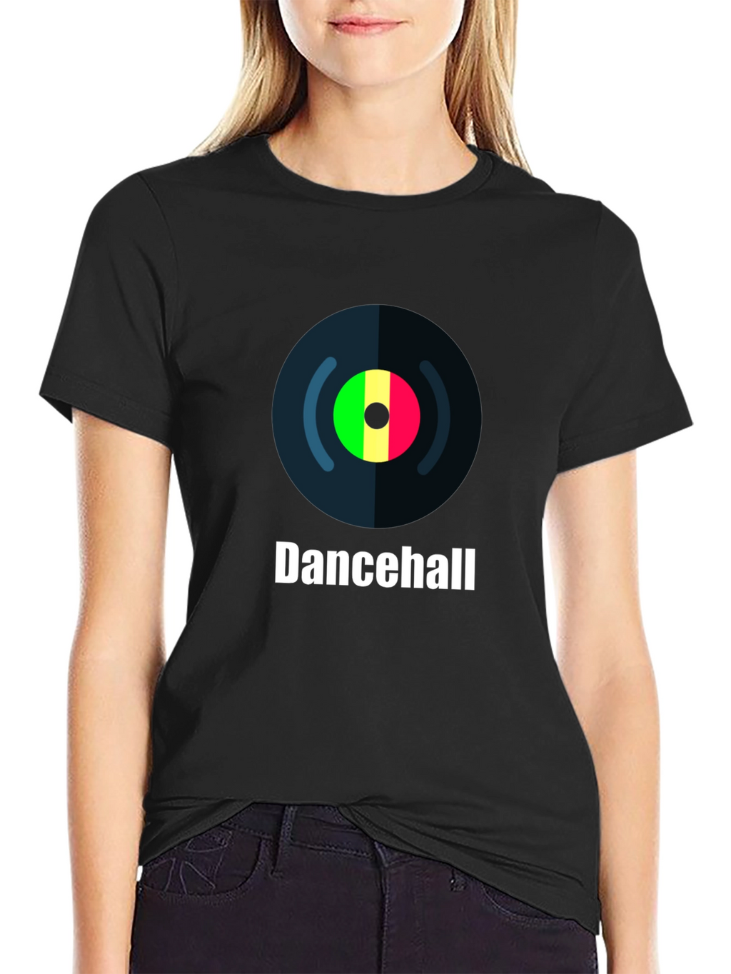 Dancehall Record Graphic T-Shirt
