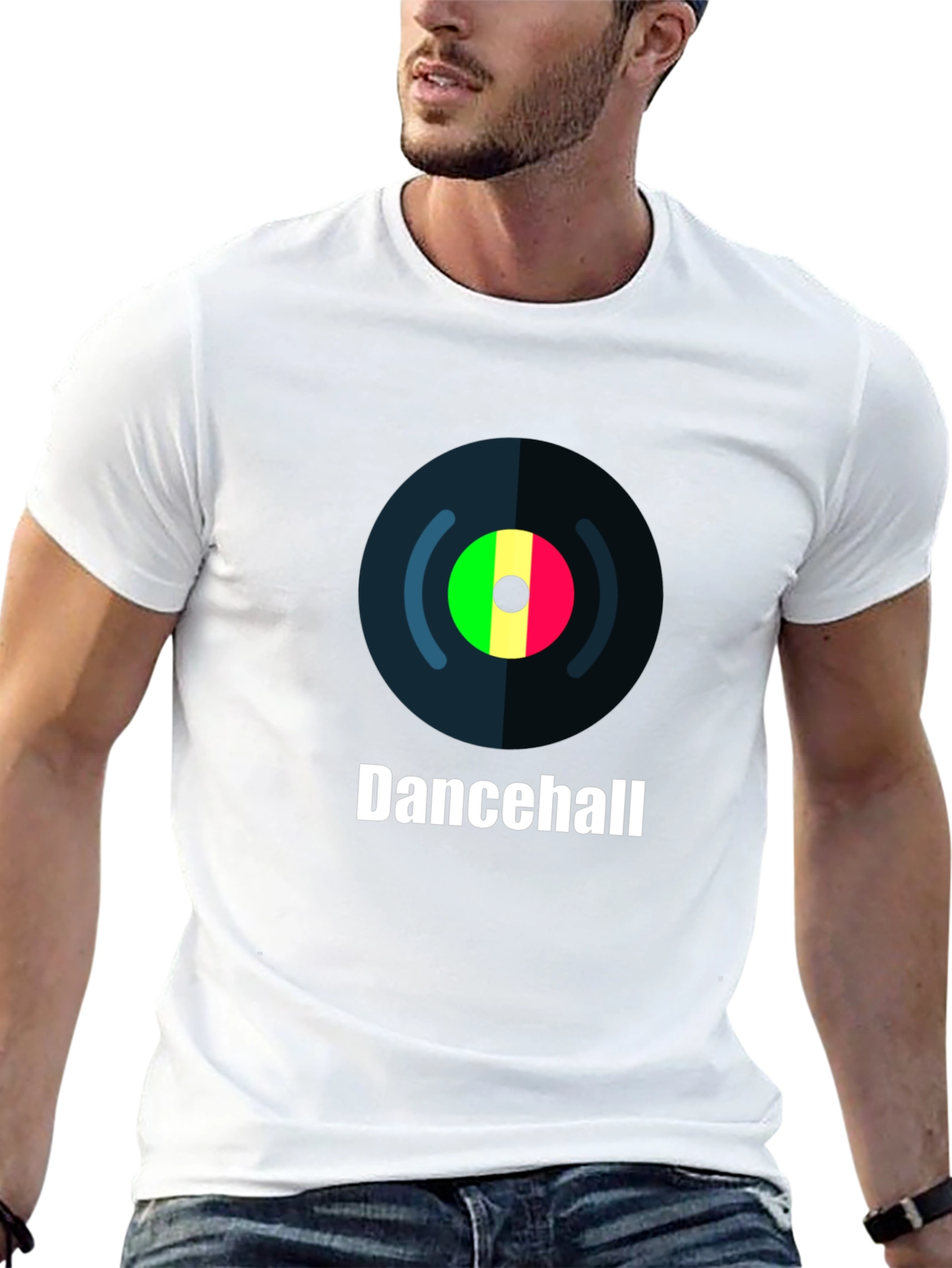 Dancehall Record Graphic T-Shirt