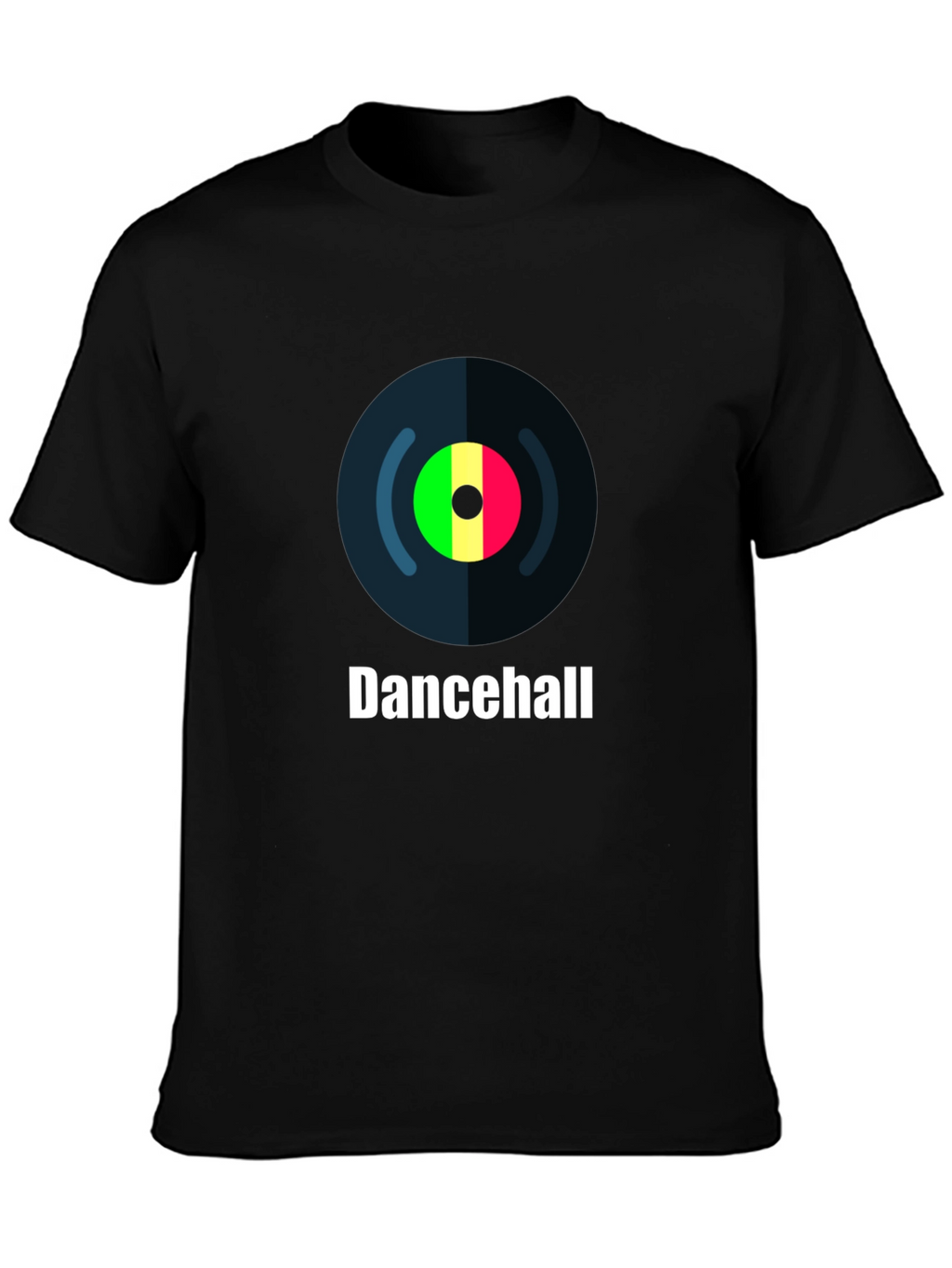 Dancehall Record Graphic T-Shirt