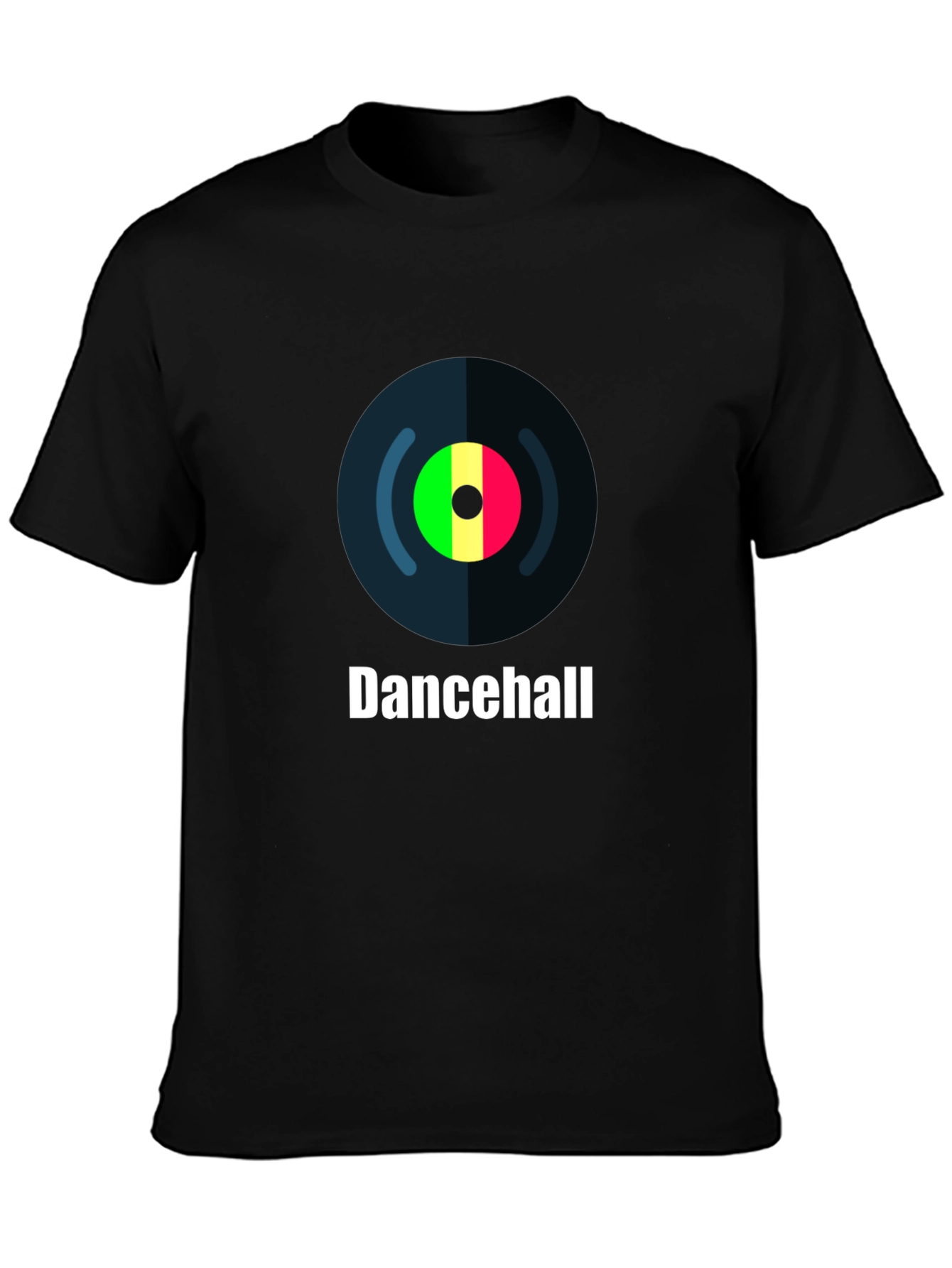 Dancehall Record Graphic T-Shirt