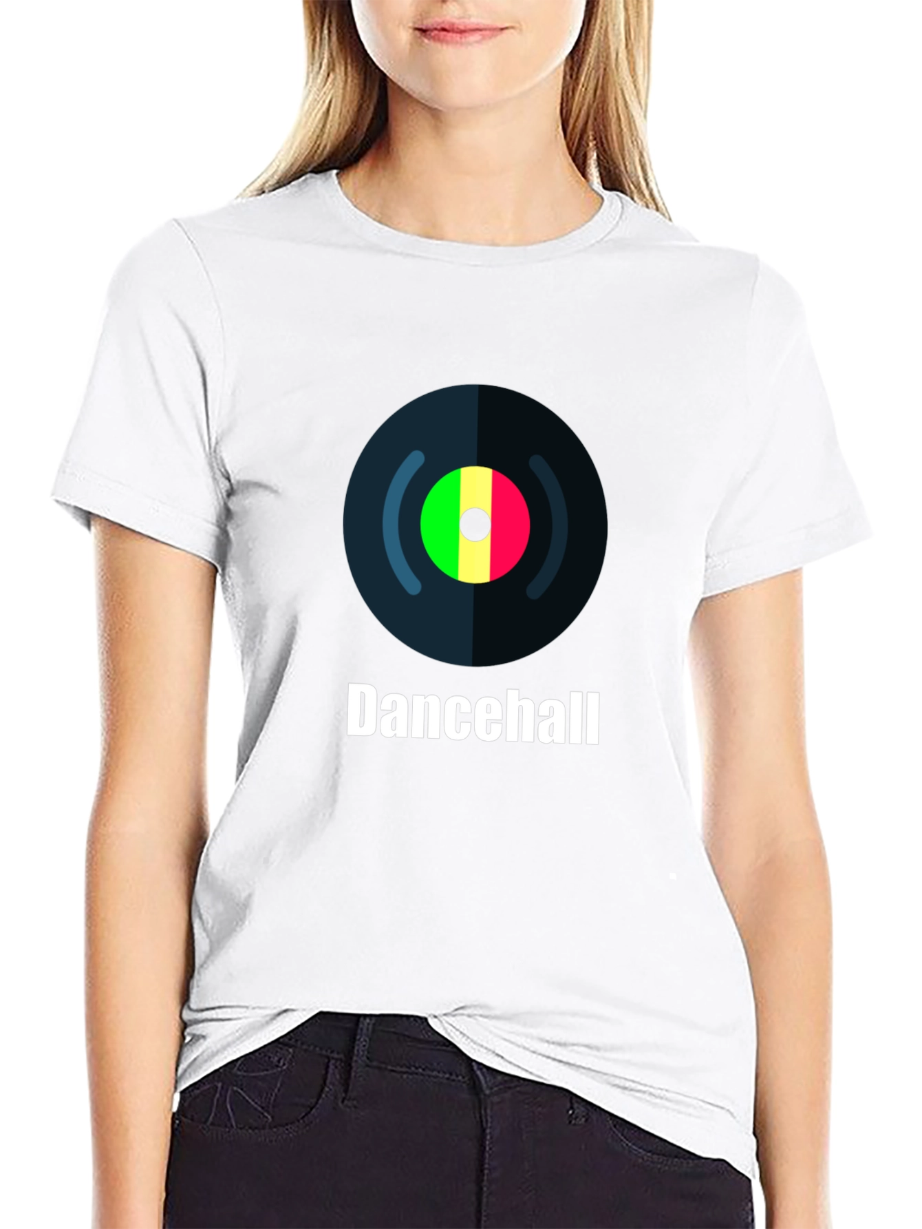Dancehall Record Graphic T-Shirt