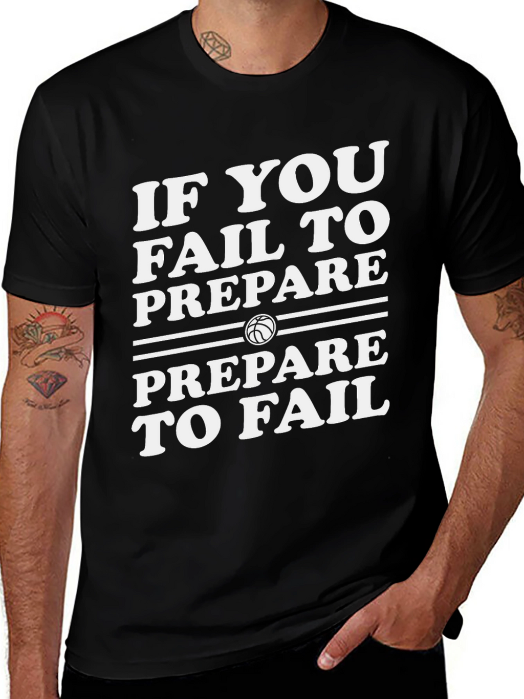 Basketball Quote T-Shirt: Prepare to Fail