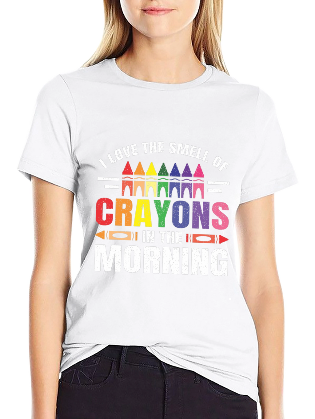 Crayon Smell T-Shirt - Teacher Apparel