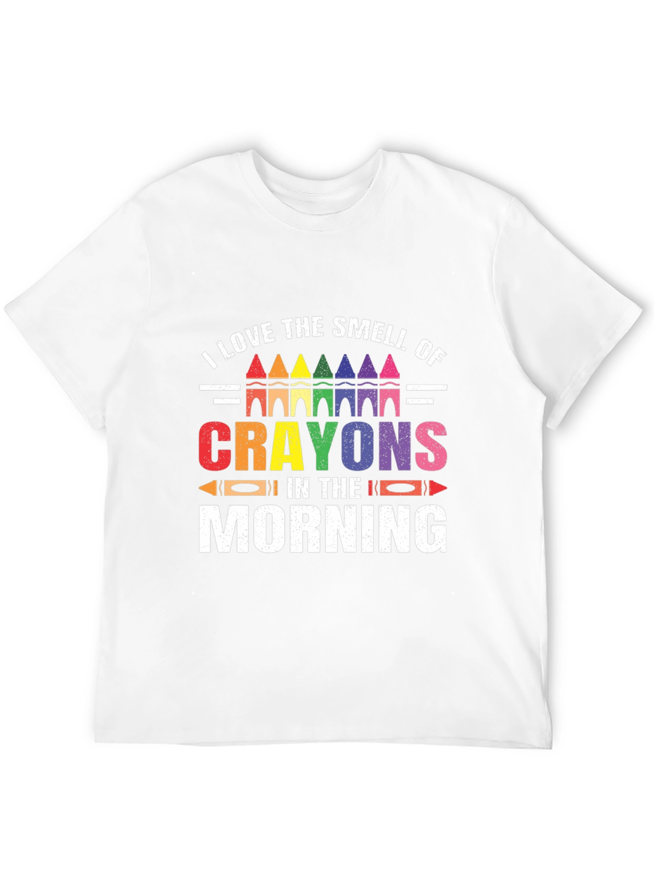 Crayon Smell T-Shirt - Teacher Apparel