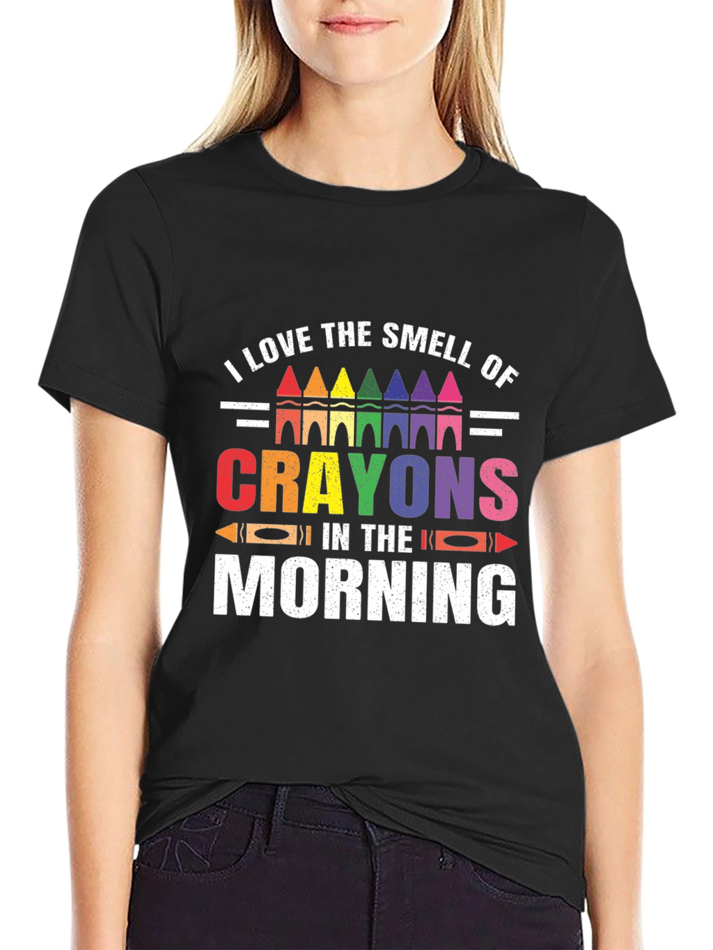 Crayon Smell T-Shirt - Teacher Apparel