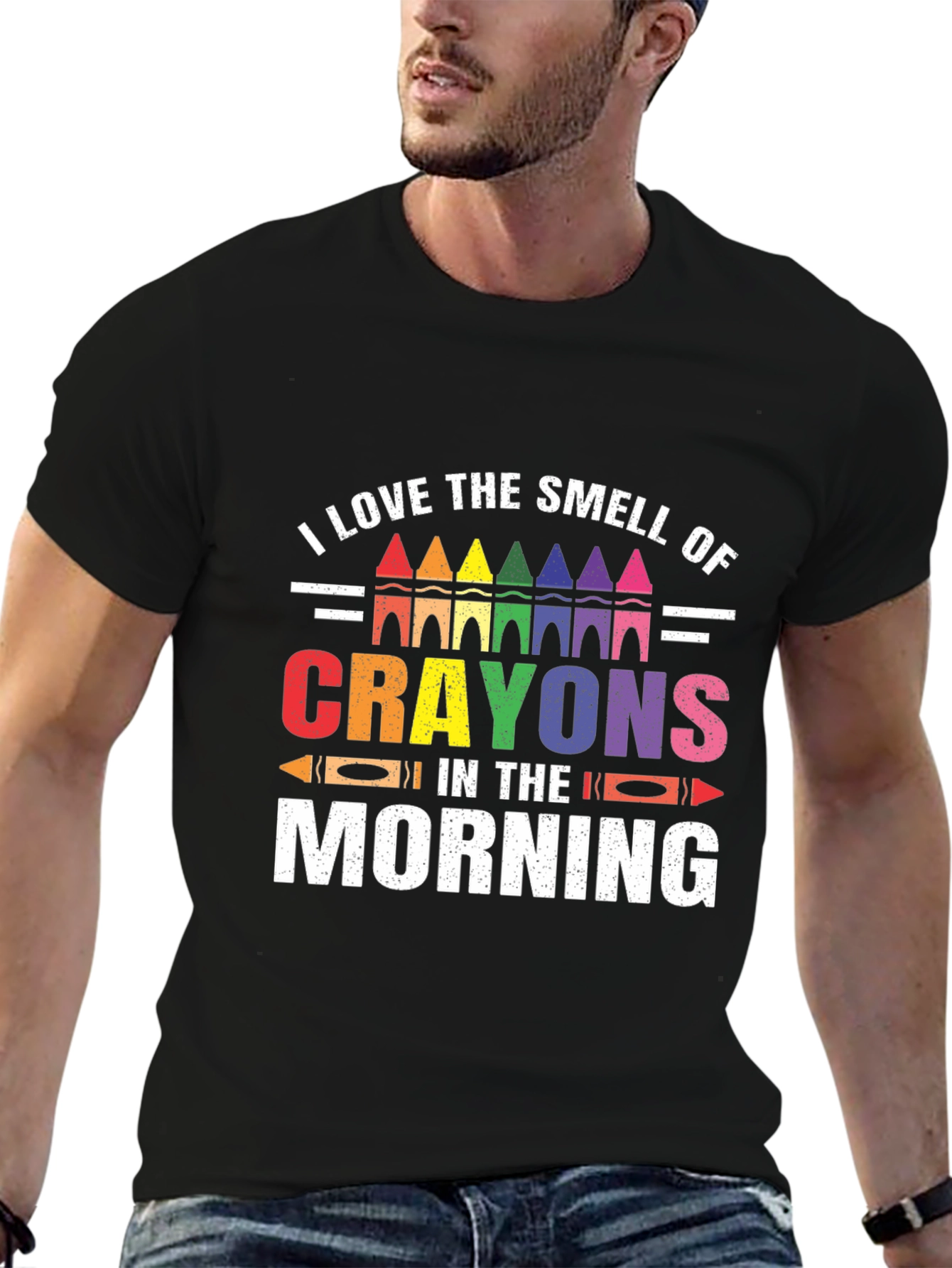 Crayon Smell T-Shirt - Teacher Apparel