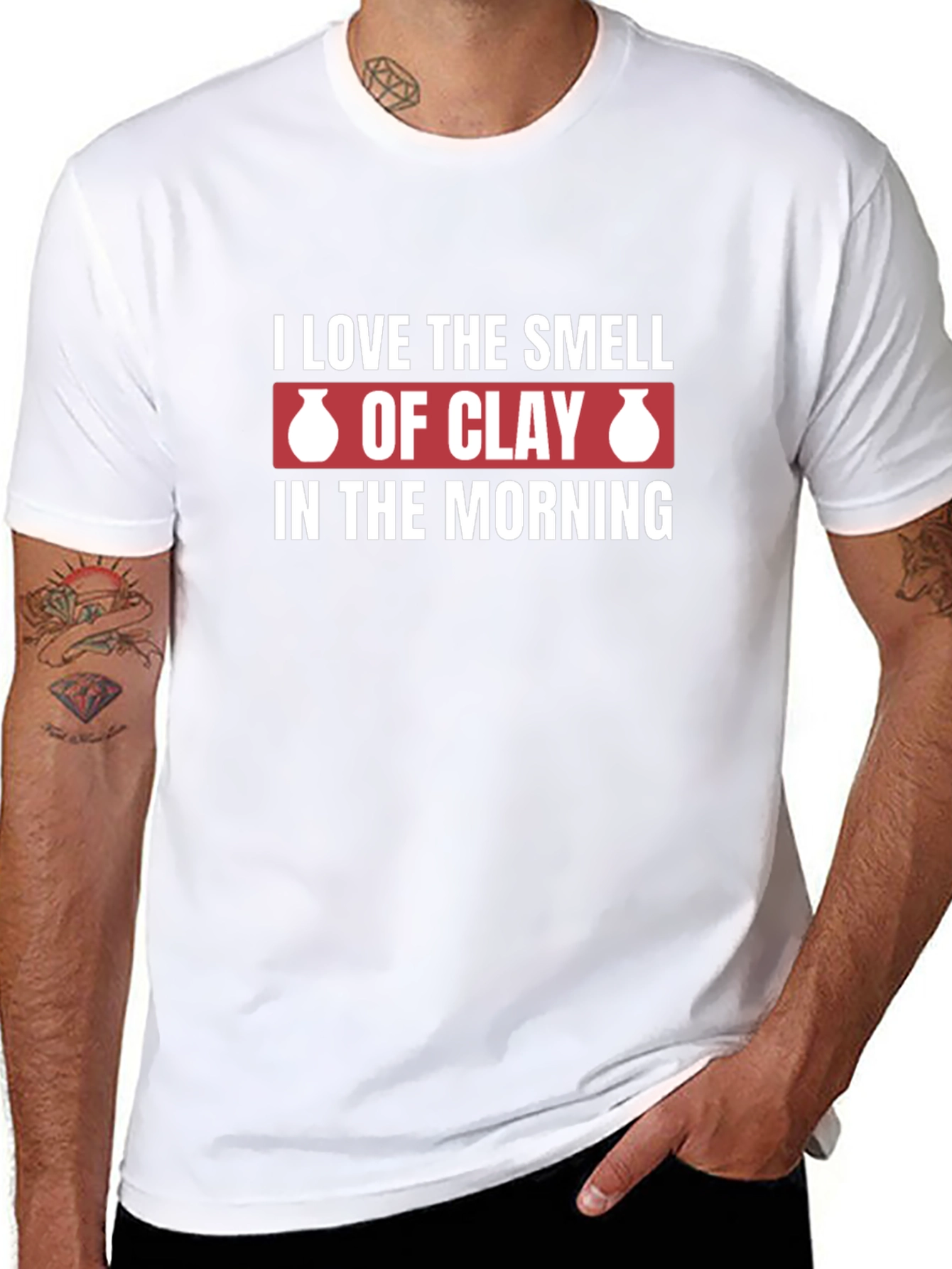 I Love The Smell of Clay Pottery Graphic T-Shirt