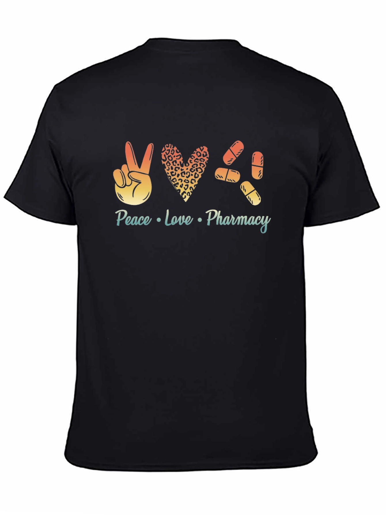Peace Love Pharmacy Graphic T-Shirt