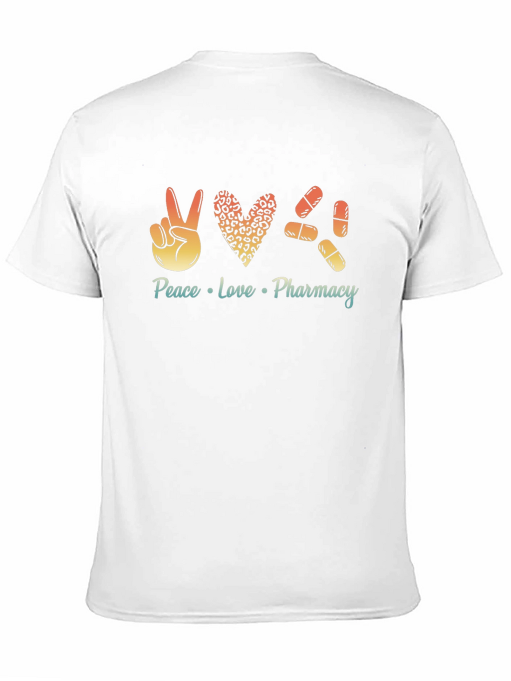 Peace Love Pharmacy Graphic T-Shirt